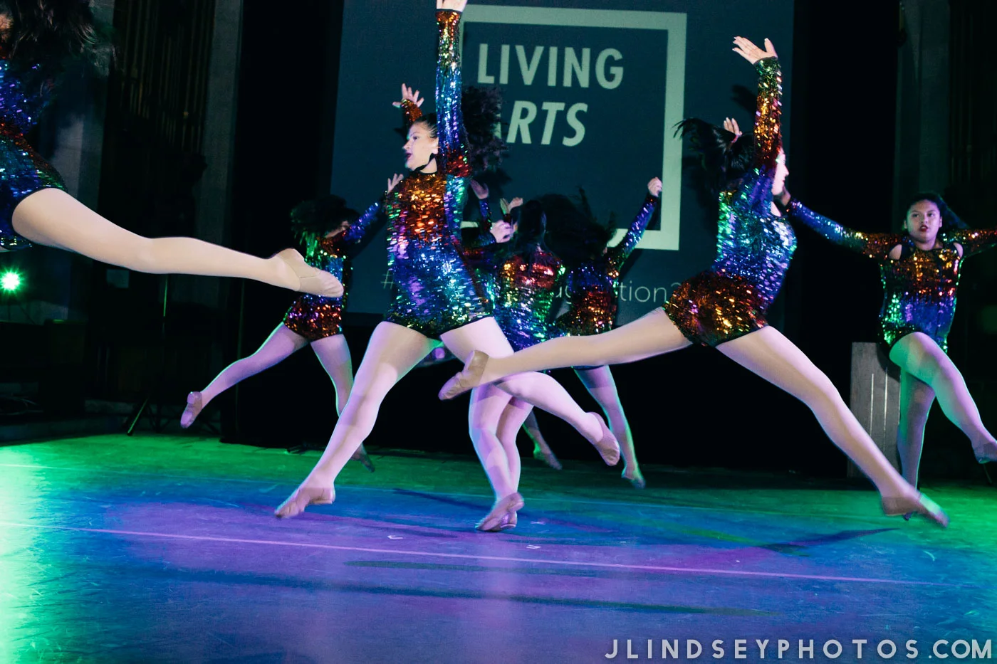 Living Arts' Dance Collage performs at Spark the Imagination 2017. Photo by Julianne Lindsey