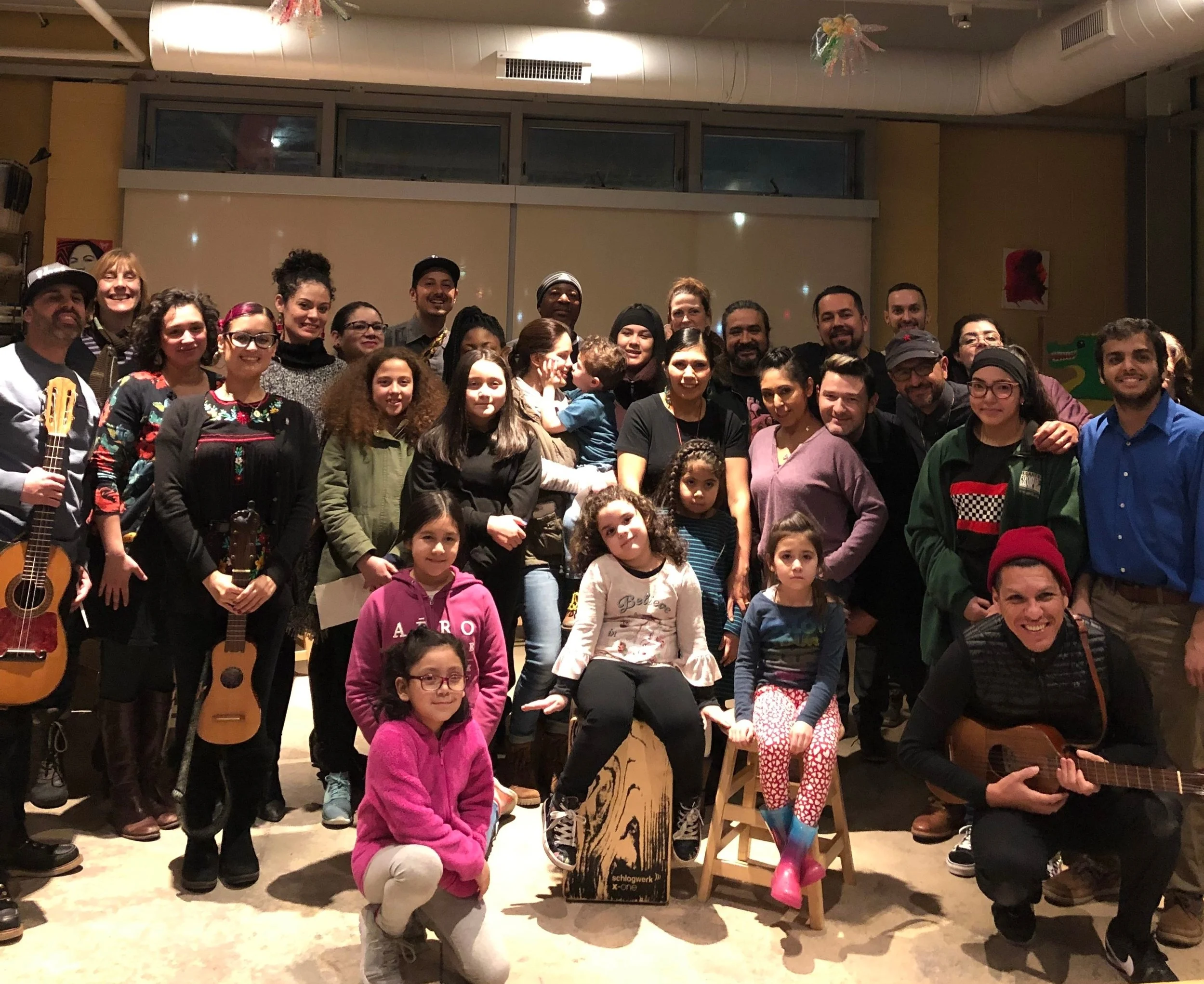 Thanks to Las Cafeteras andUMS staff for making this evening a powerful and special event.