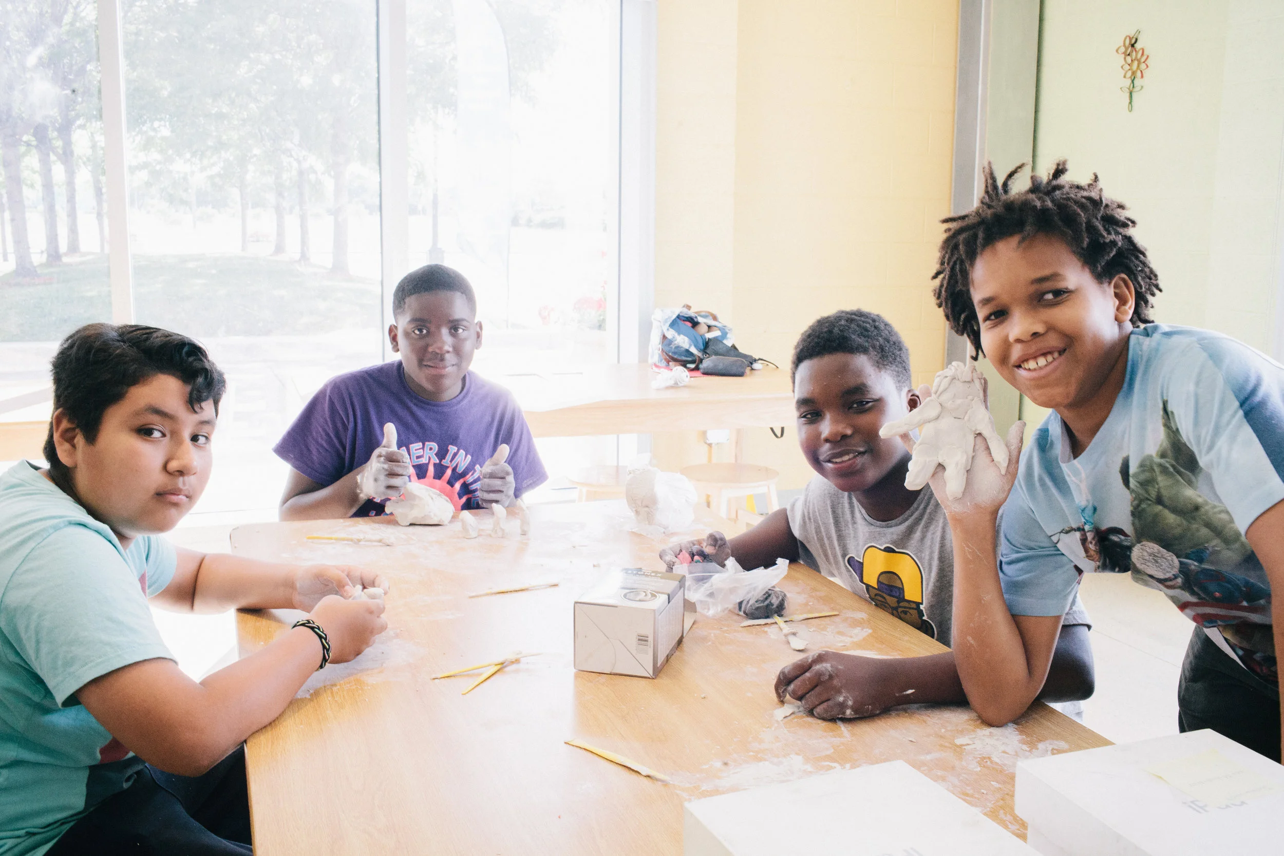 Students at our Out of School Arts animation class. Photo by J. Lindsey Photography.