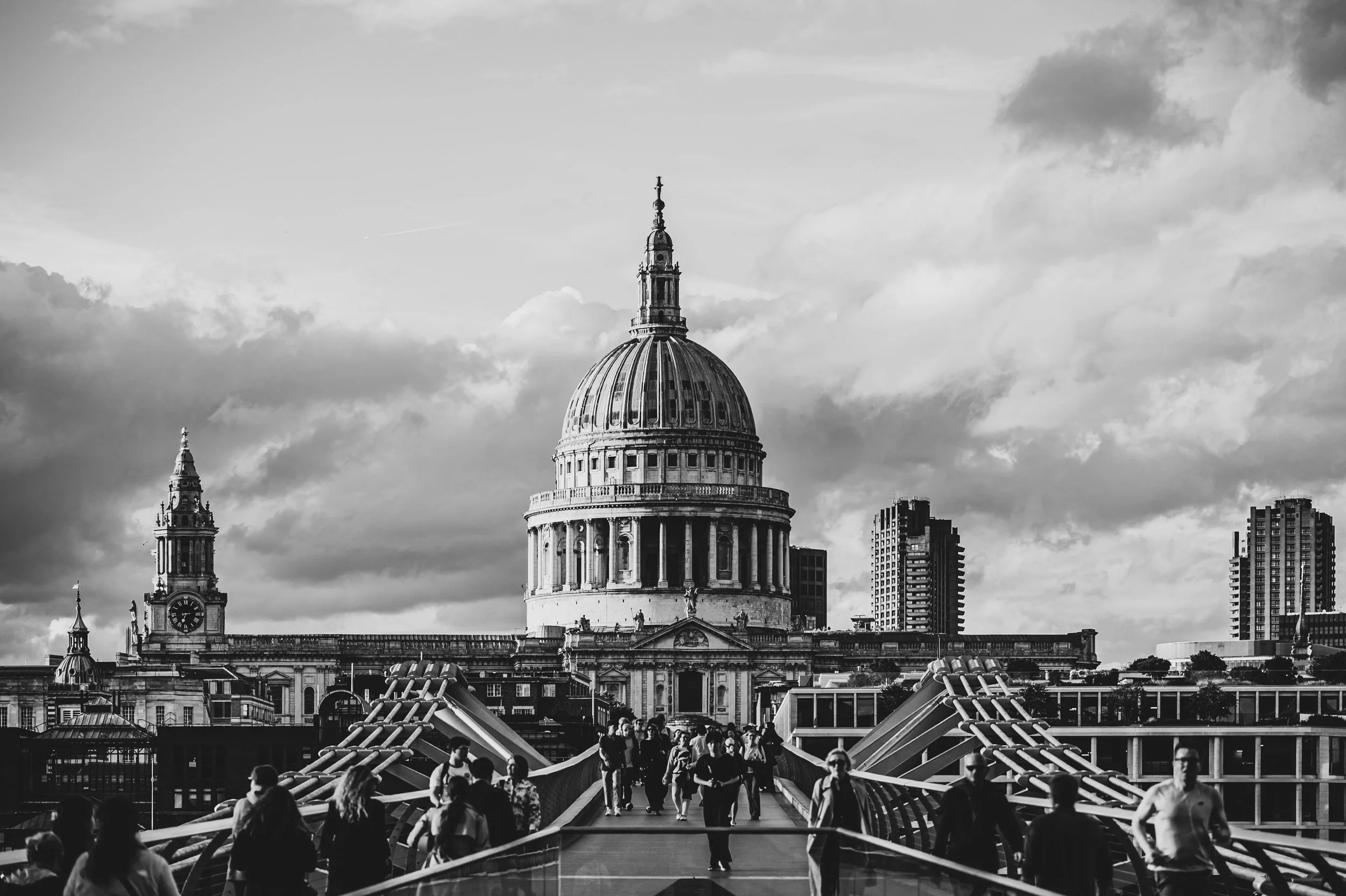 St. Paul's Cathedral B&W