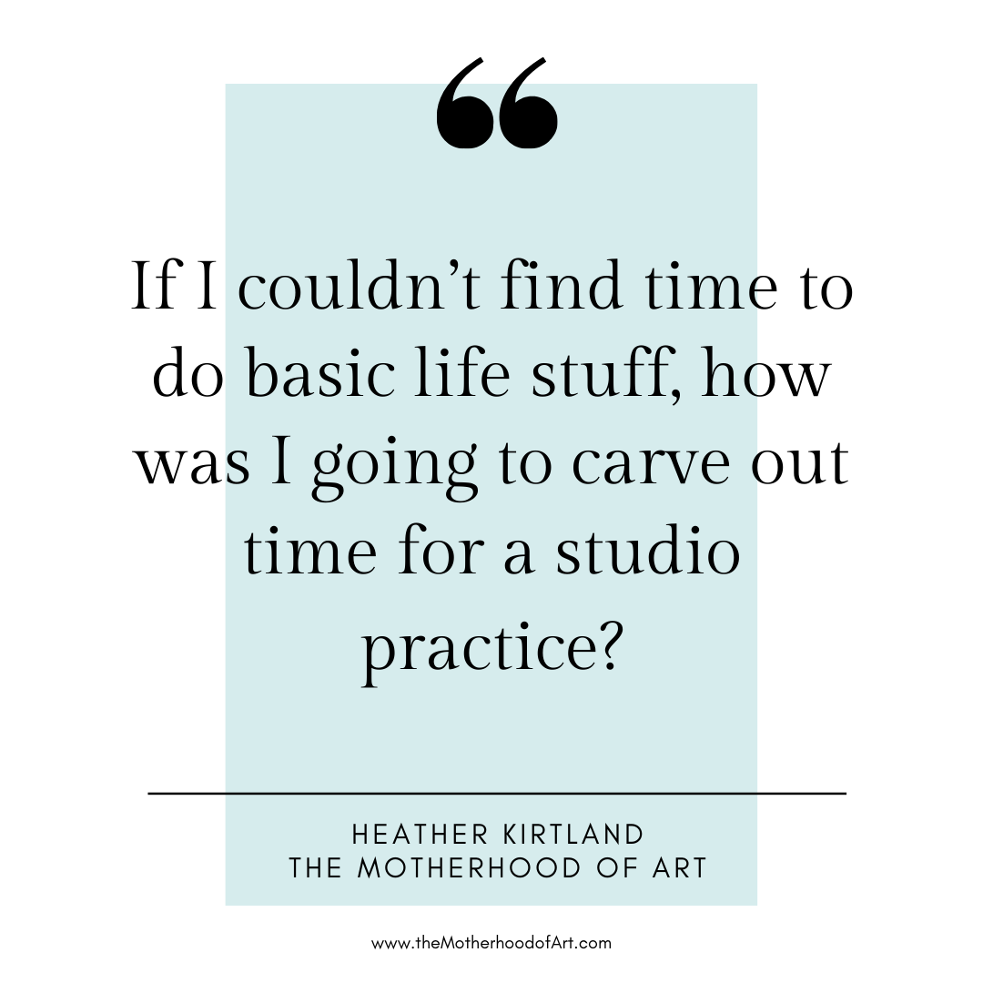 Heather Kirtland - Couldn't Find Time for Life Stuff - Tag @heatherkirtland @carveouttimeforart.png