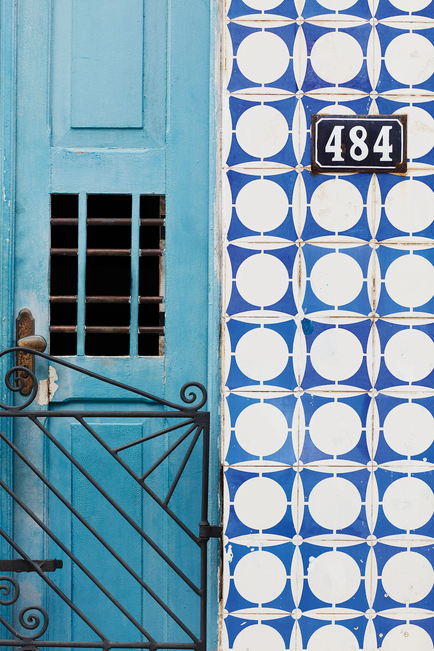 Blue house