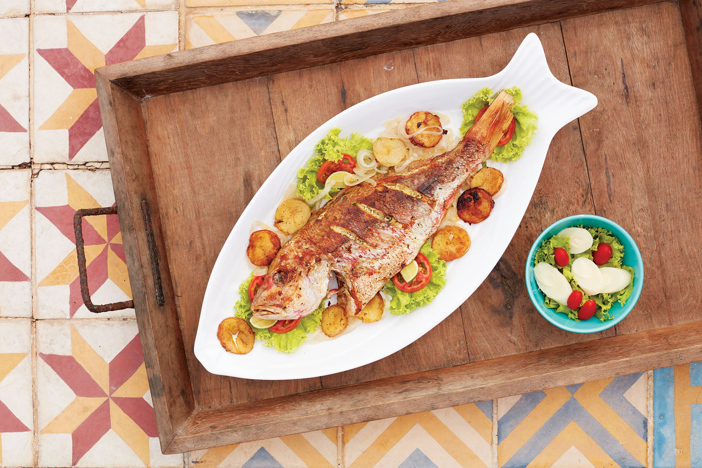 grilled fish