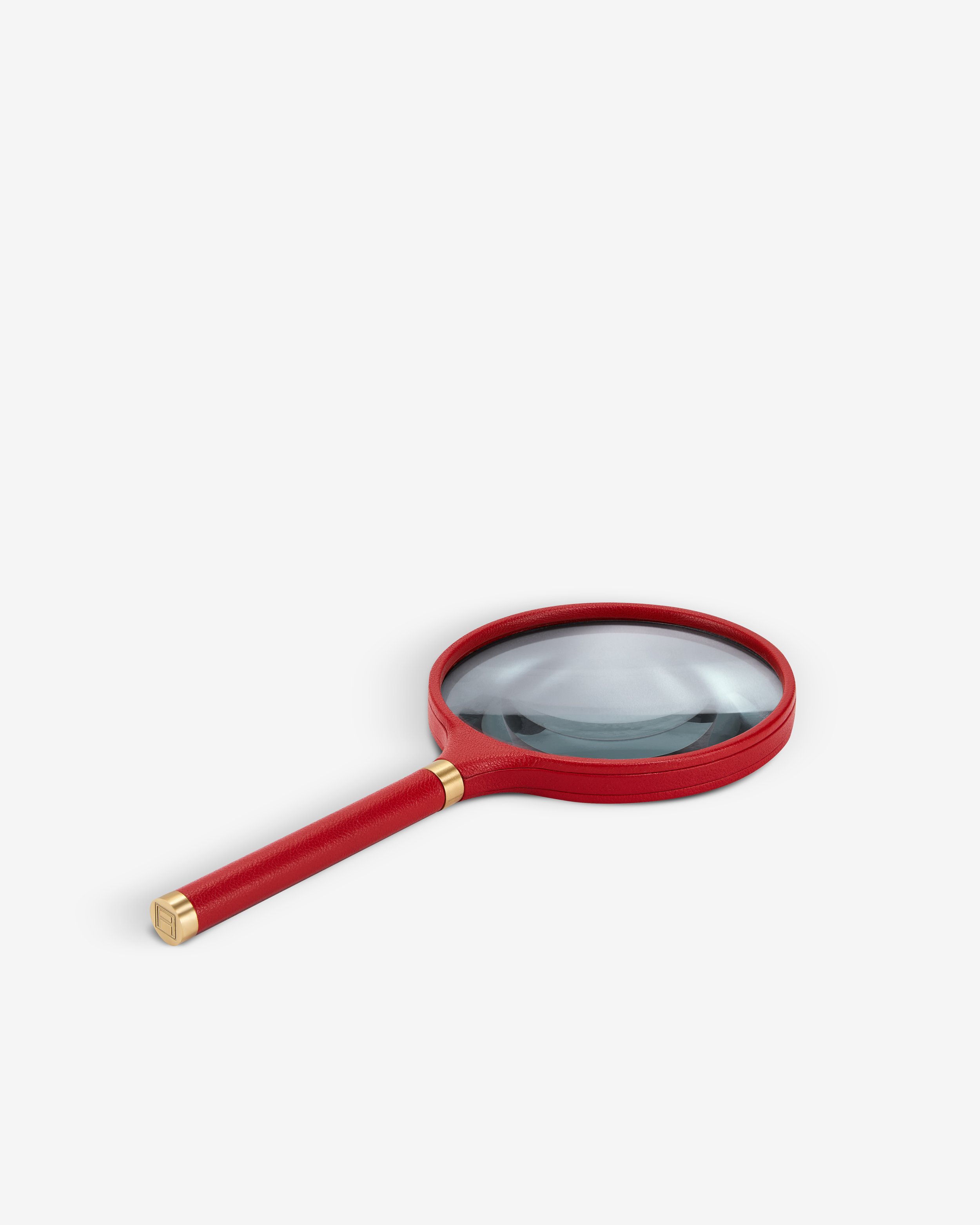 Library Collection_Archival Magnifying Glass_Red Leather Brass_3-4_Assouline_2025.jpeg