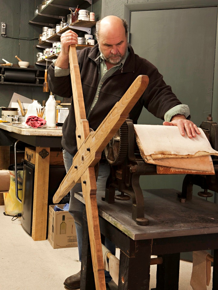 Wiscasset Art Walk Features Master Printmaker R. Keith Rendall and Illustrator Tom Block, 8-29-13
