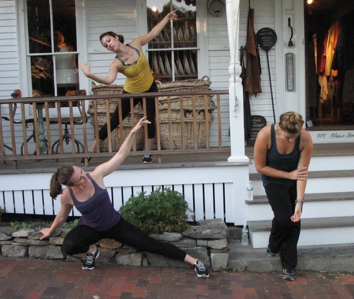 Thoughtful Art and Edgy Dance at Wiscasset Art Walk on August 25
