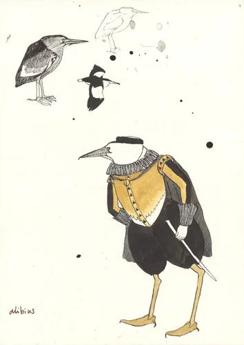 The Changeling, theatre costume design for character Alibius