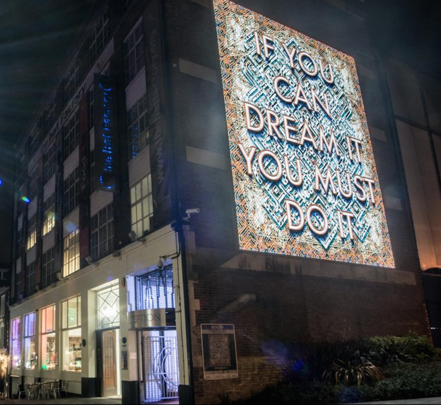 Mark Titchner's 'Beacon': Photo Credit Aleksandra Warchol