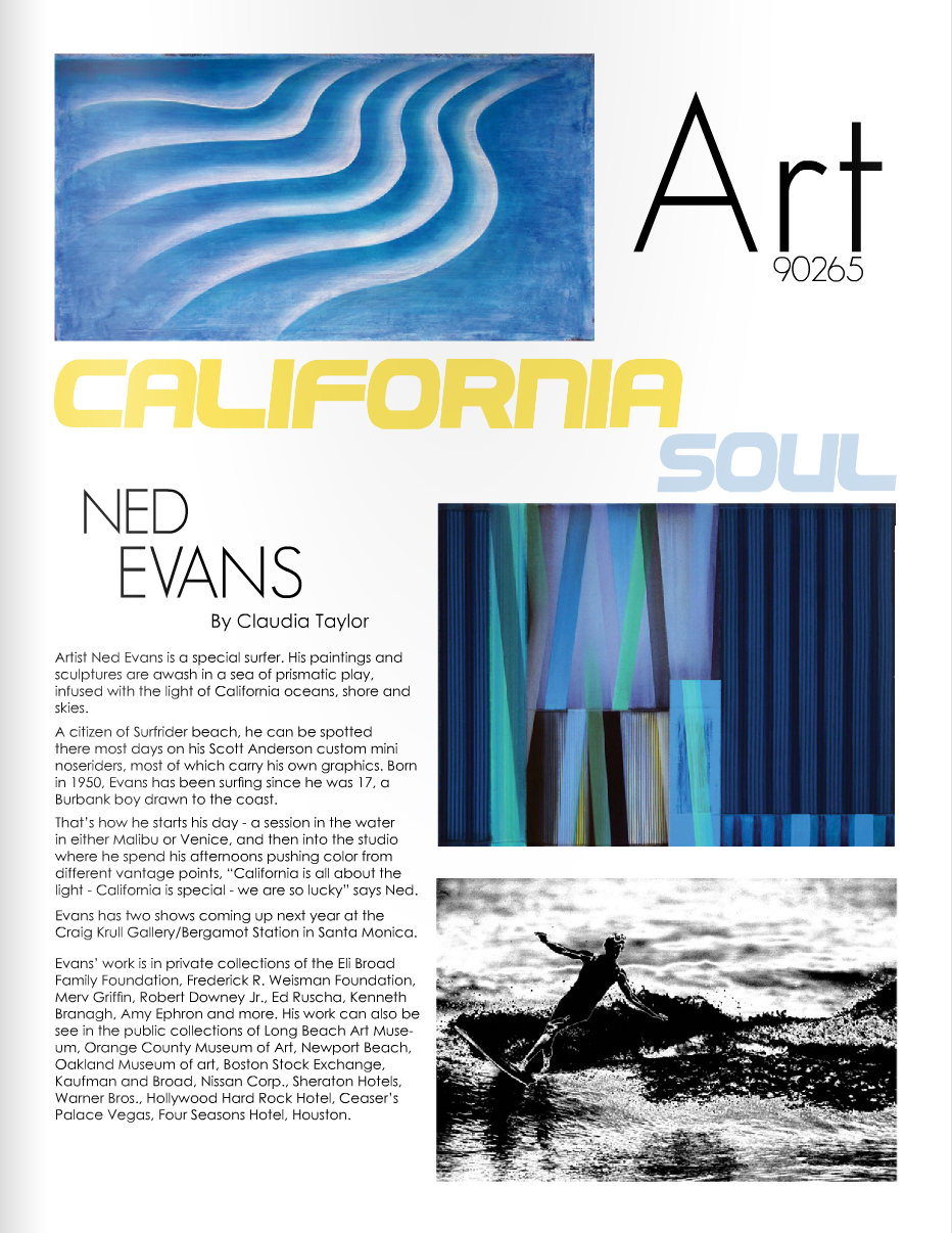 NED EVANS - MALIBU 90265 MAGAZINE