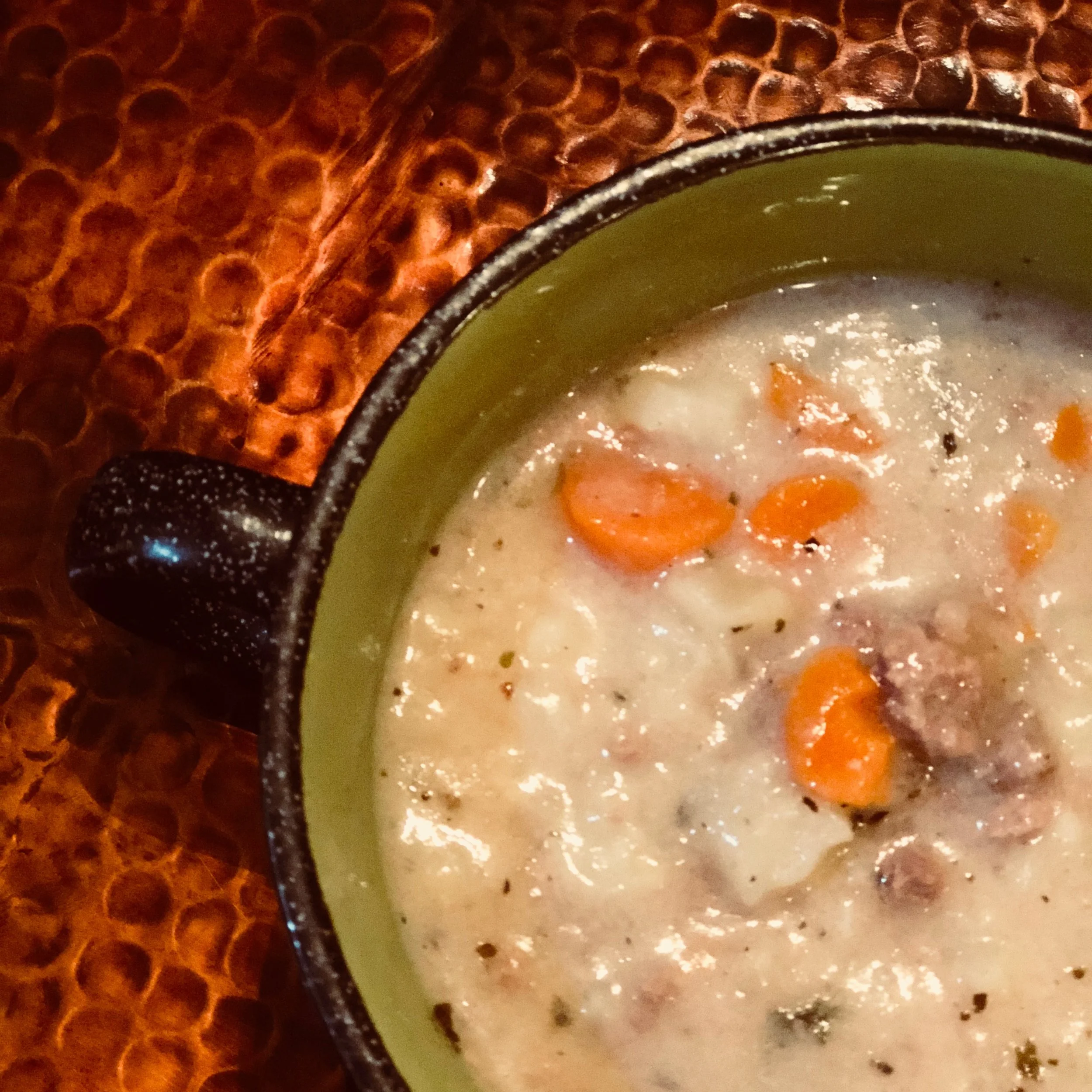 Instant Pot Beef Potato Soup