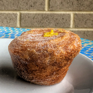 Passion fruit-filled flakie