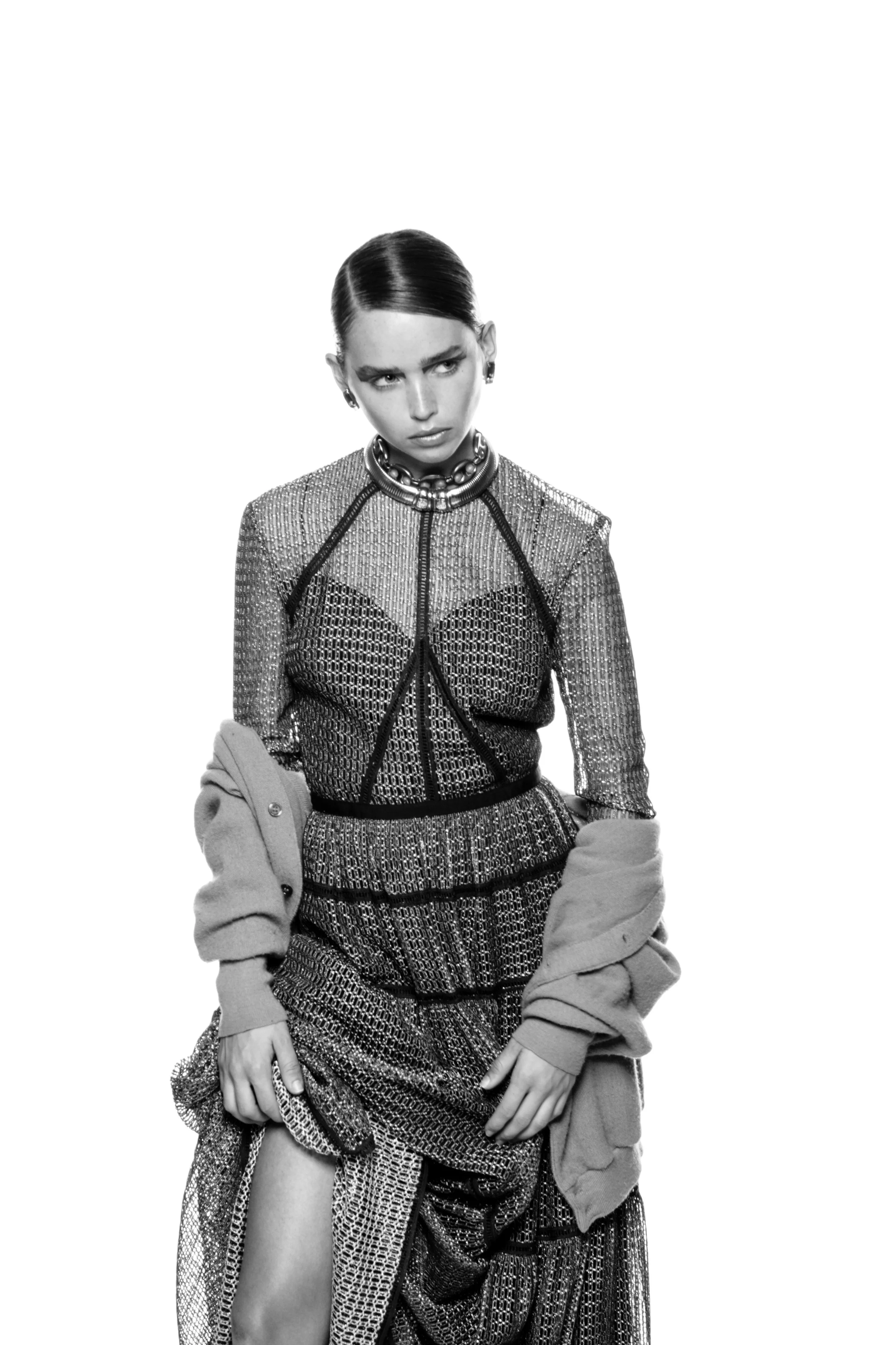 WAVY2 - featuring Model: CAROLINA @suprememgmt Jewelry: vintage @givenchyofficial curated by @cocobouche Photography: @juankrzorrilla Make Up: @alanaguymakeup @kreativekommune Hair Style: @_jhonatan_rendon Stylist: styled by @dominiclouisstudio Clothes: @tenbynyc @behno_official @adidas Shoes: @louboutinworld @calvinklein