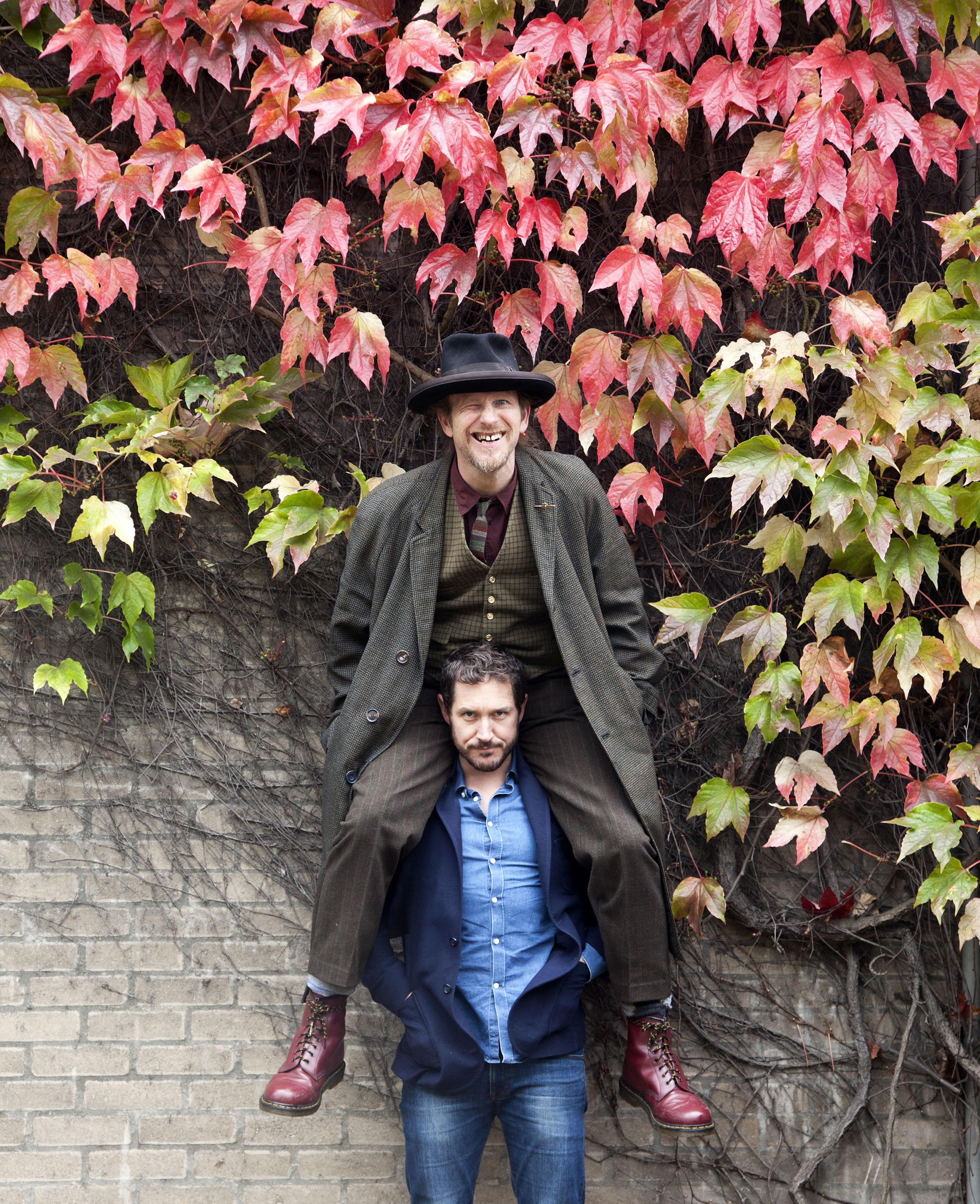  Paul Kaye and Bertie Carvel 