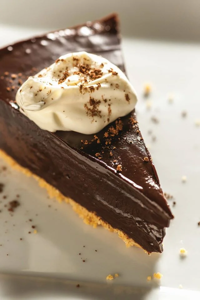 "So Rich You Could Die Chocolate Pie"