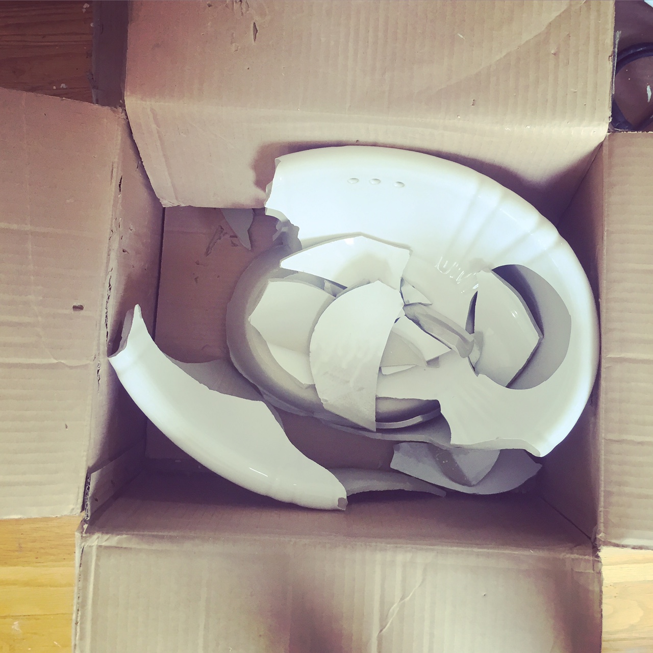 Yes, this is exactly how one of my sinks was shipped to me. Just a sink and a box. 