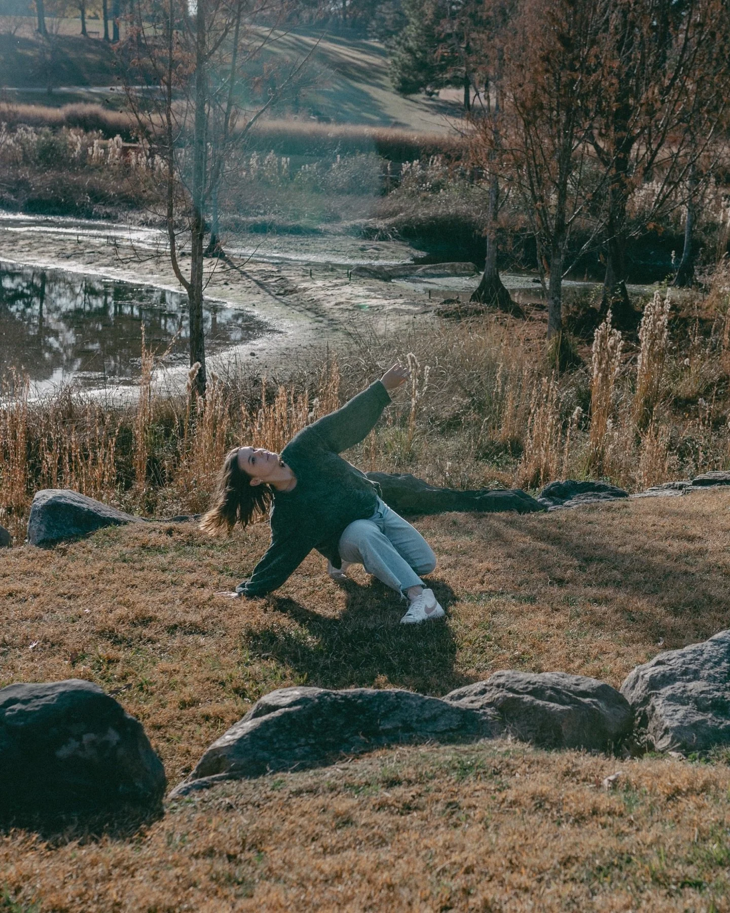 when your photoshoot turns into an improvised site specific performance by Cady >>>> 

&mdash;

#dancephotography #incameraeffects #incameramovement #longexposure #doubleexposure #creativephotography #trianglephotographer #ncphotographer 