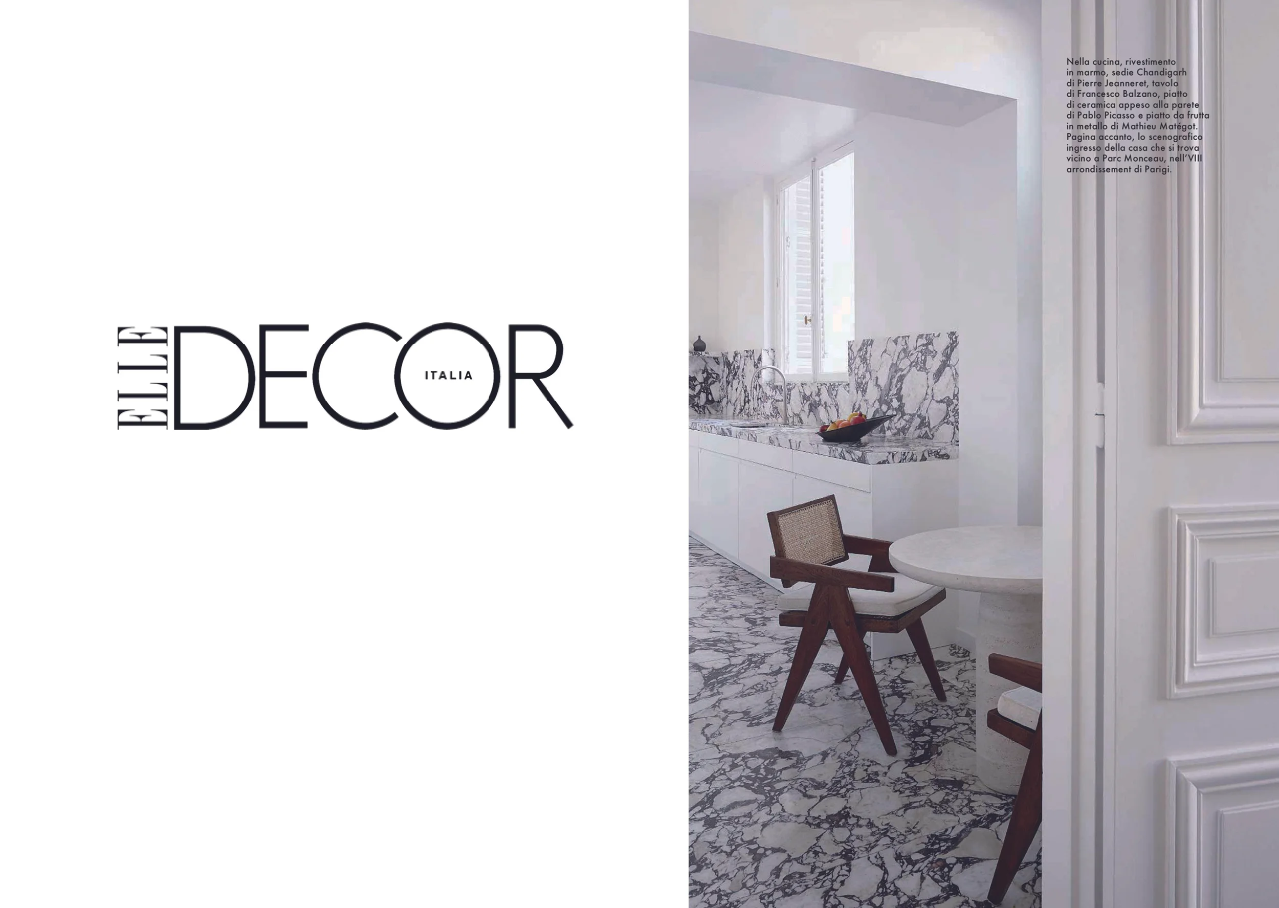 ELLE DECOR ITALIA _ EMMANUEL DE BAYSER’S PARISIAN FLAT WITH CUSTOM MADE COLLECTIBLE DESIGN _ NOVEMBER 18