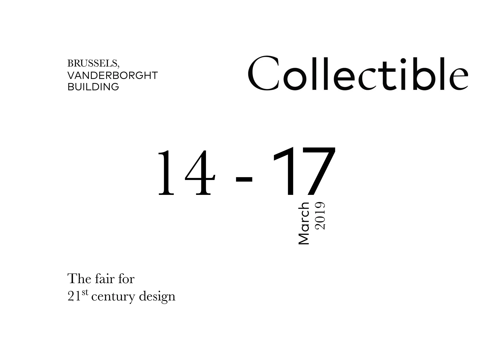 COLLECTIBLE FAIR IN BRUSSELS _ IN COLLABORATION WITH VAN DEN WEGHE / ITEMS _ MARCH 19