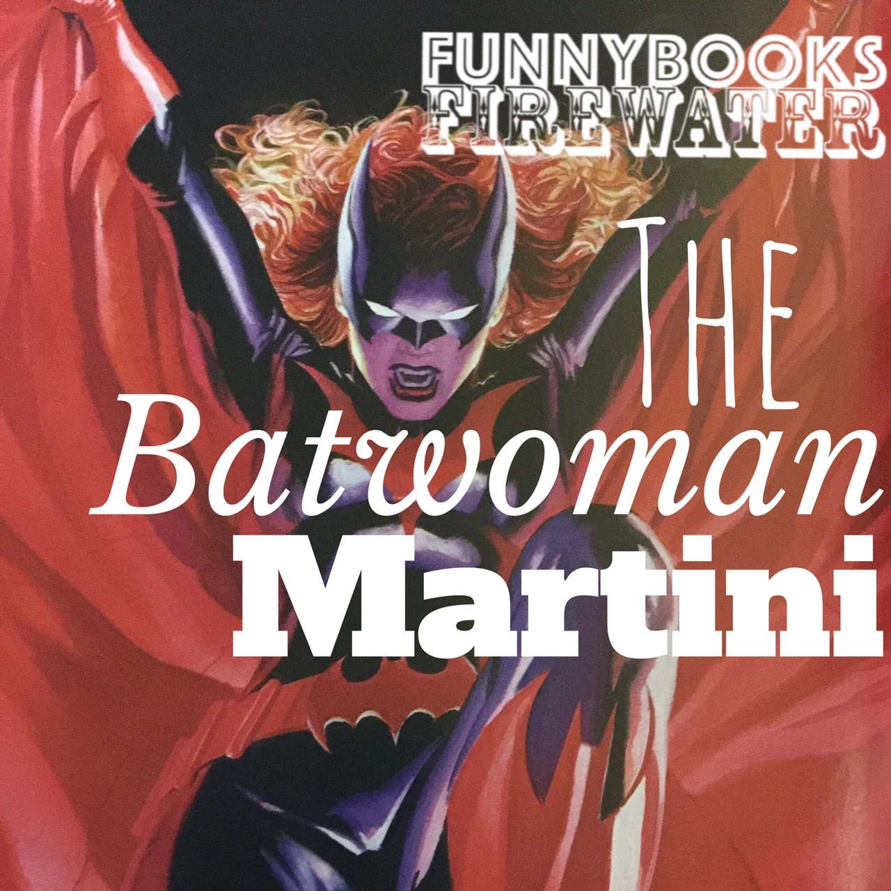 The Batwoman Martini