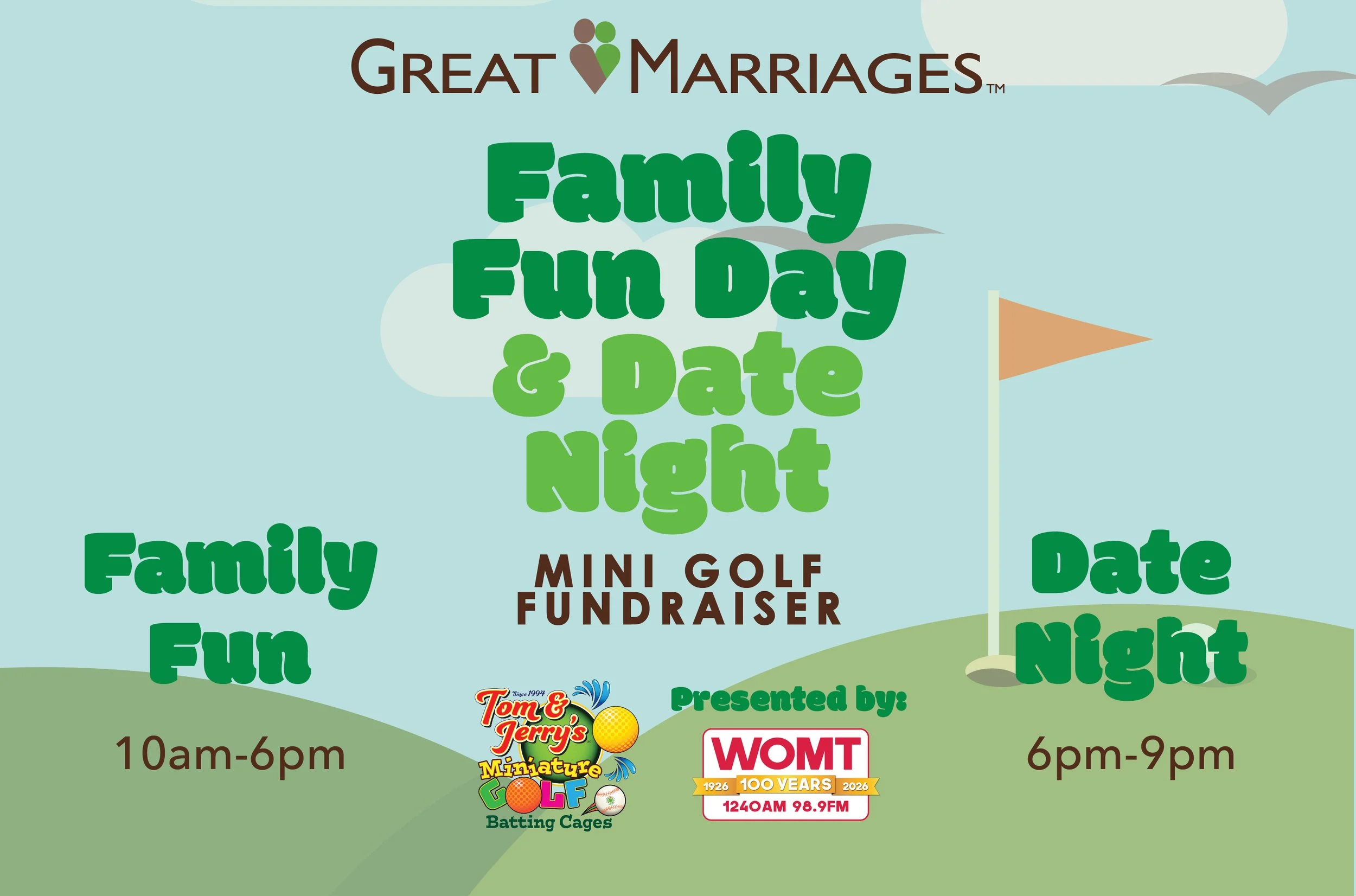 Family Fun Day &amp; Date Night - Mini Golf Fundraiser (Copy)