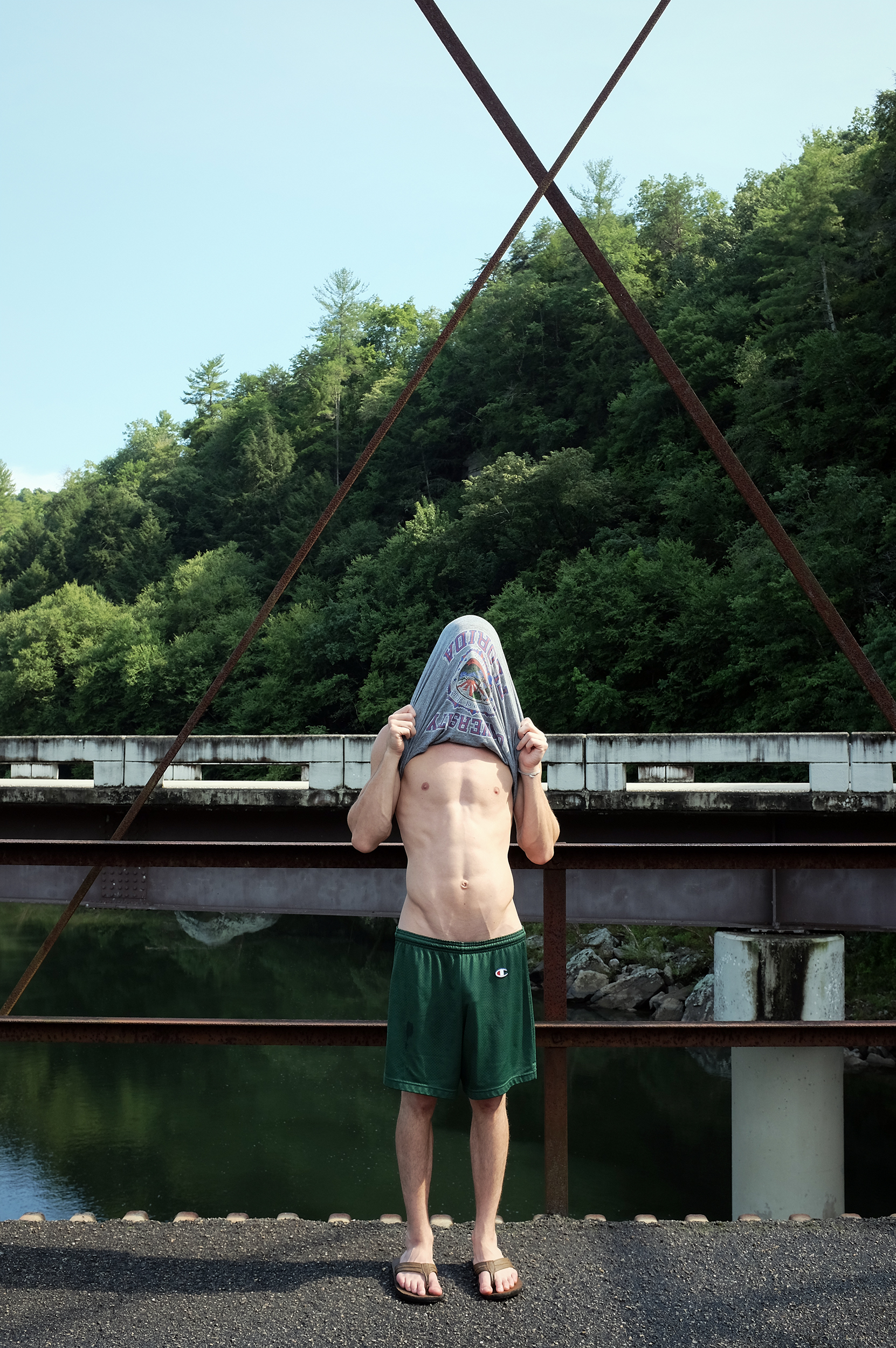 Joe Schmelzer - Joe_Schmelzer_ 'Hiding Nick, Obed Wild & Scenic River, Wartsburg, Tennessee, 2014.jpg