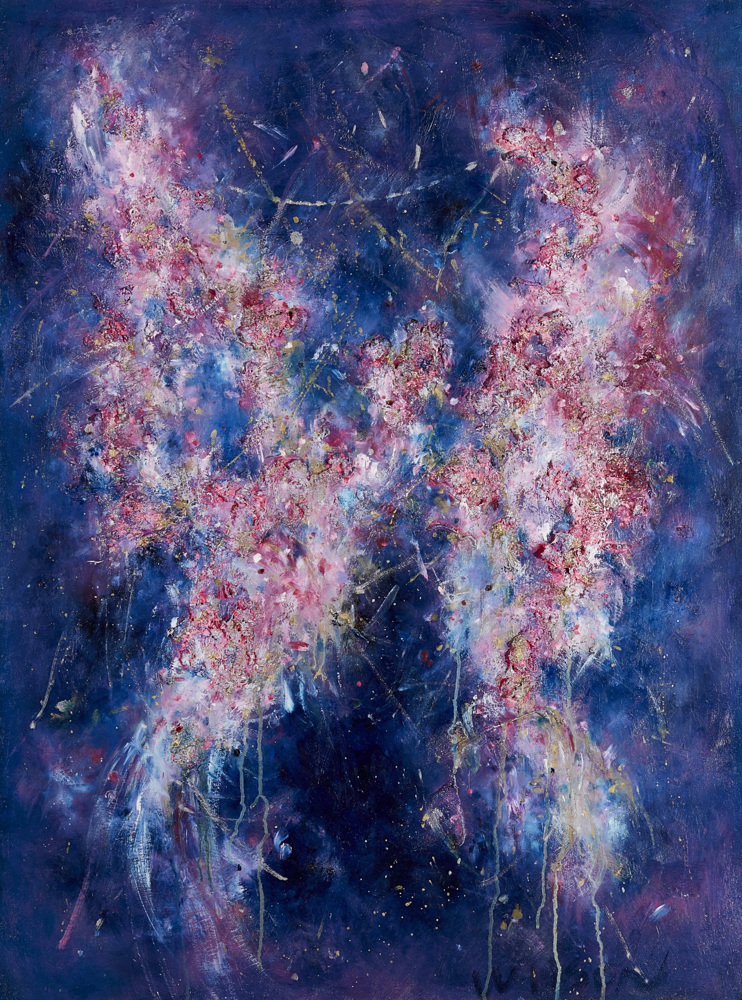 Candace Wilson, Butterfly Nebula,Painting.