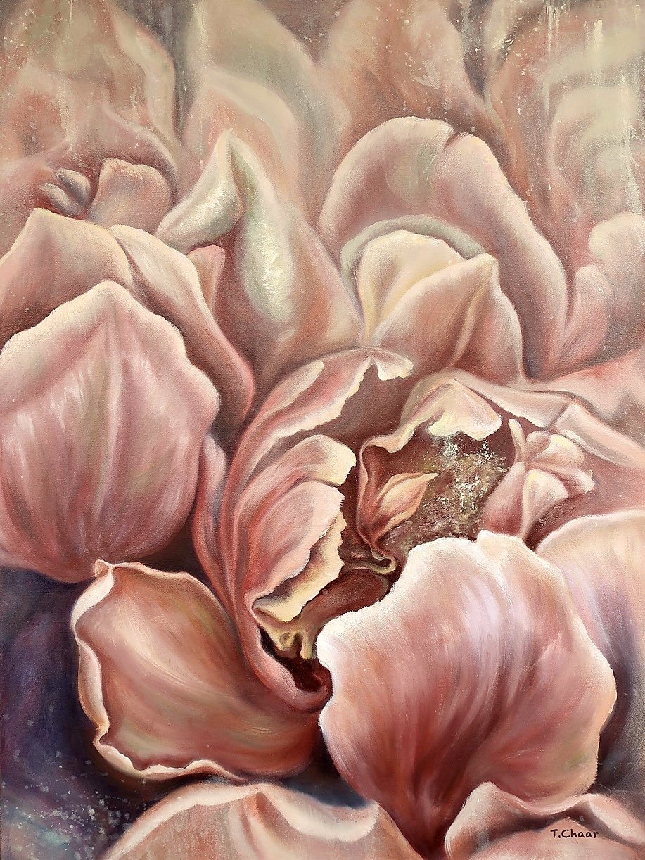 Tulip Mania, oil on canvas.