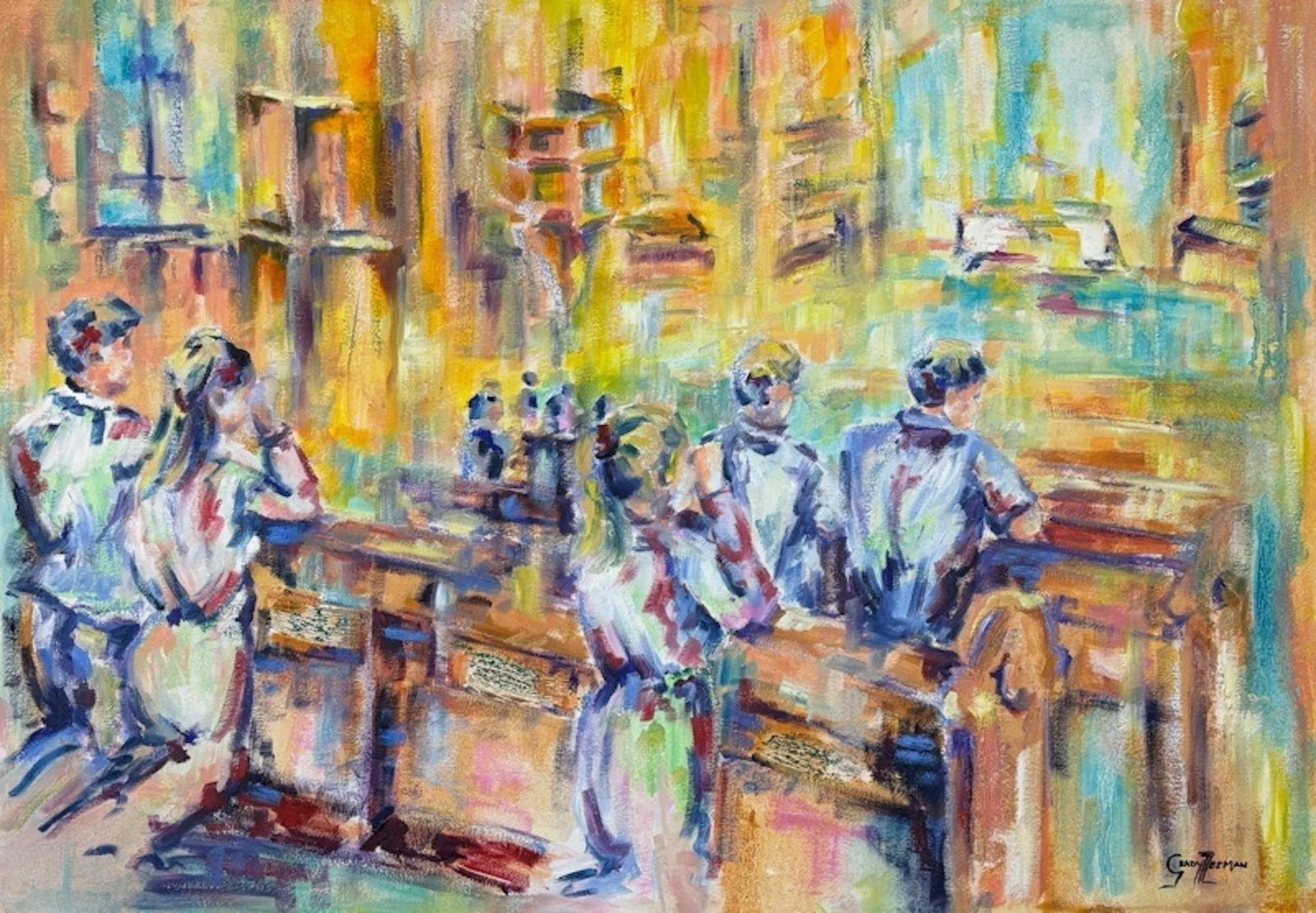 The Lord's Prayer, oil on canvas, 2024