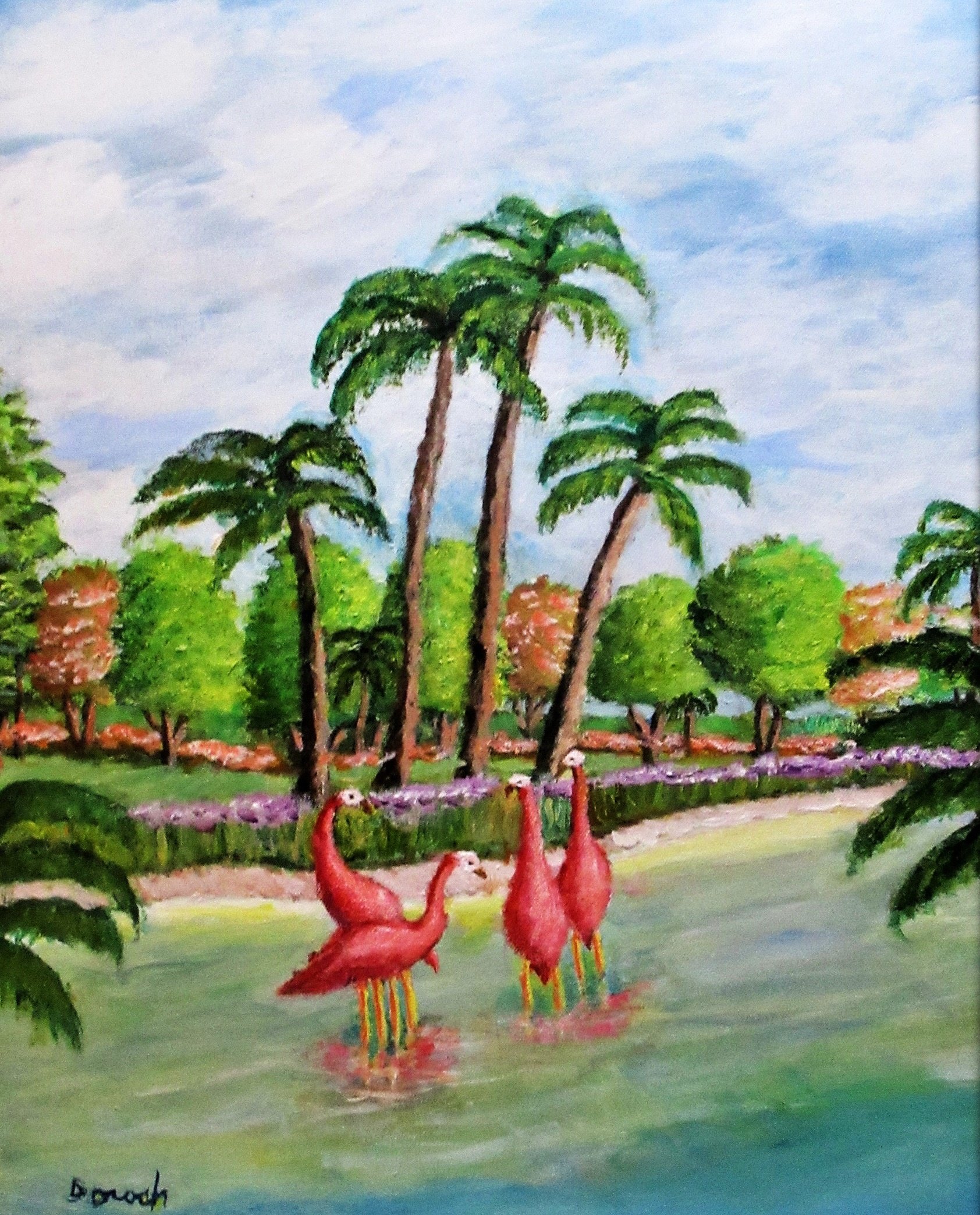 The Gathering, Acrylic, 2022