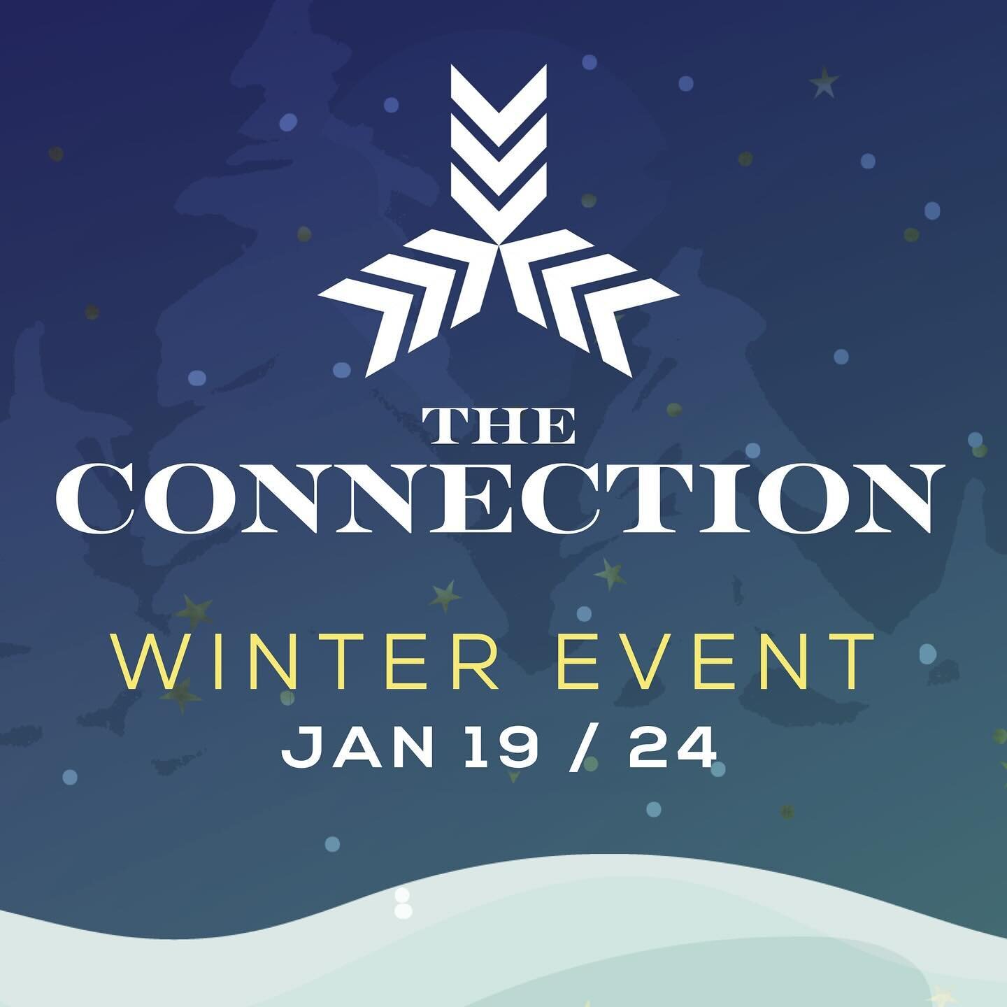 ❄️THE WINTER EVENT❄️ // Come hang out NEXT FRIDAY for our annual Winter Event! This is an event to highlight two of our awesome partner ministries @campkadesh and @calbreak. This night will be full of games, hearing about these ministries, and lots o