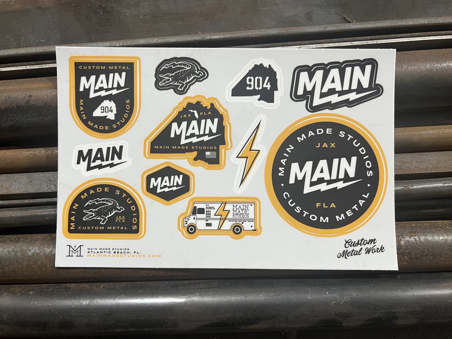 Main Made Studios — Sticker Sheet