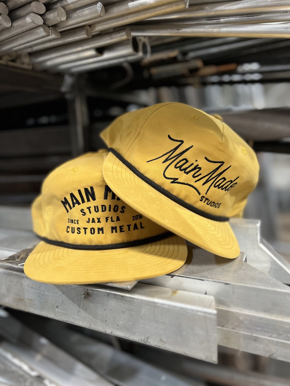 Main Made Studios — MMS Stitched Hat - Biscuit