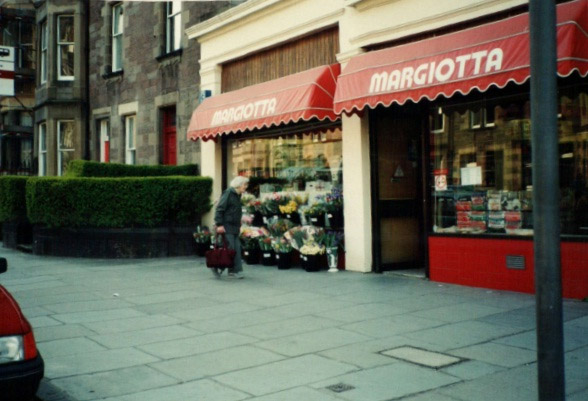 Our First MArgiotta shop on marchmont road