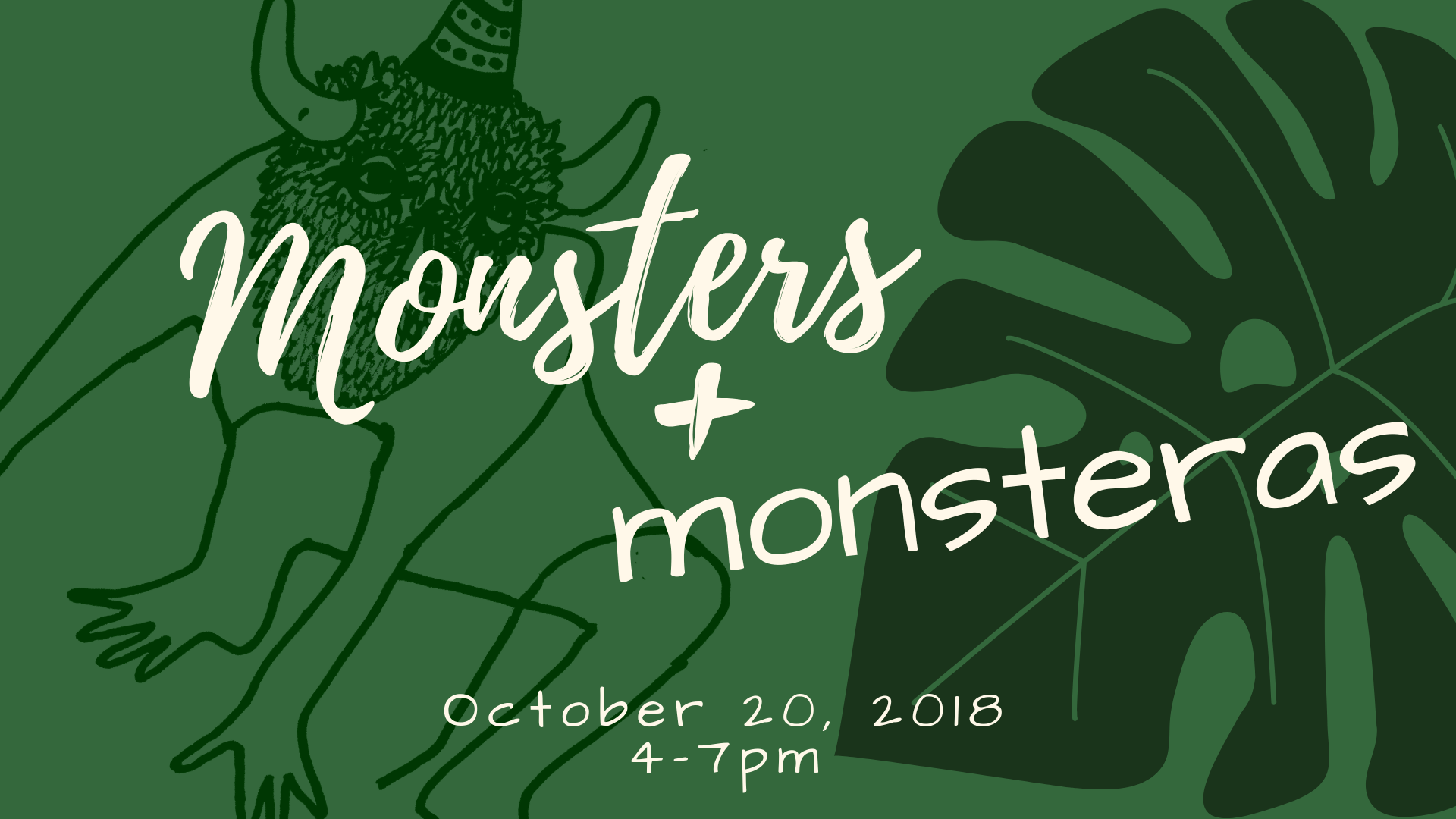 Monsters and Monsteras
