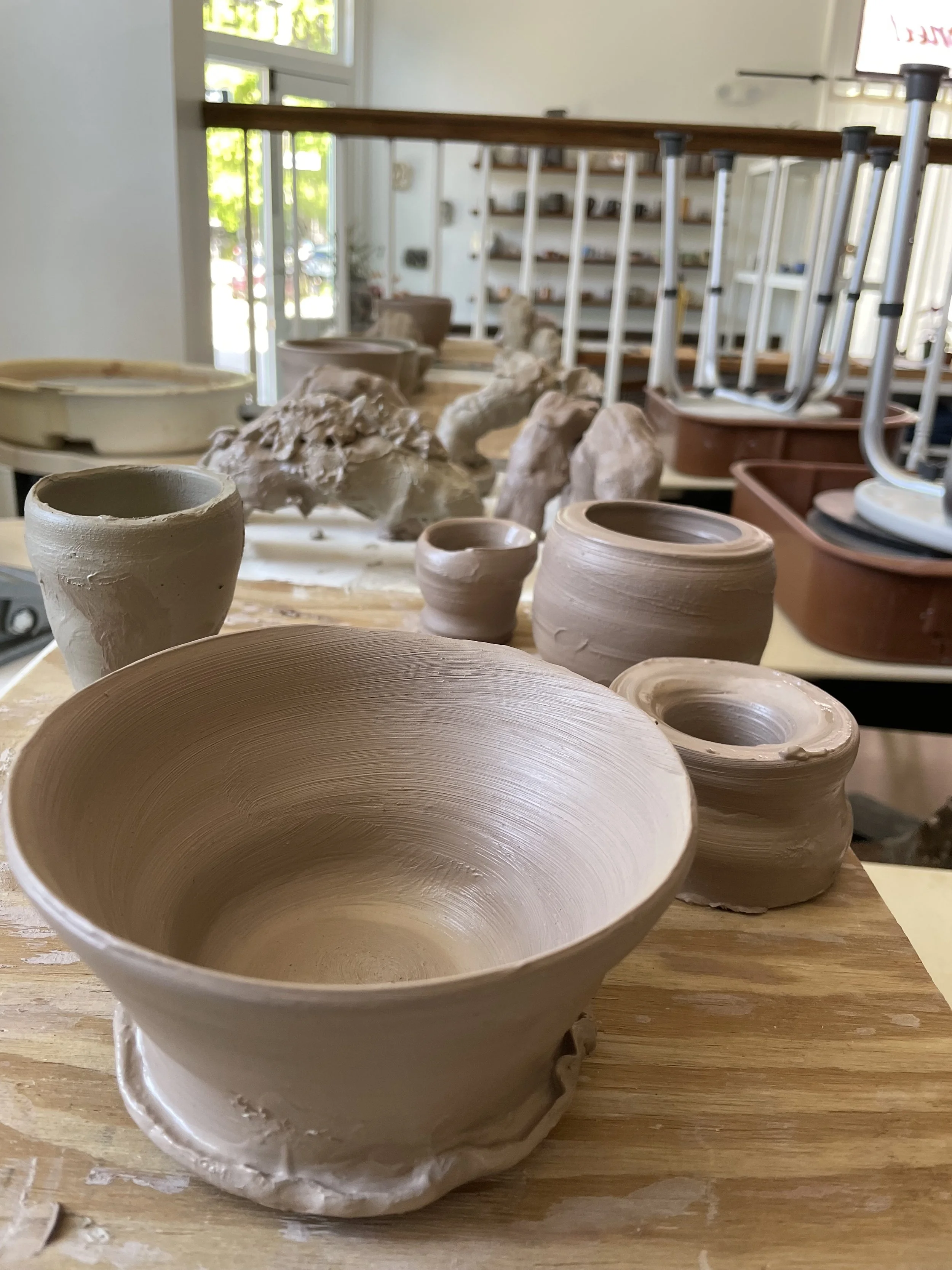 TRY IT Wheelthrowing with Rachael. Sunday, March 15; 6-8pm (single session)