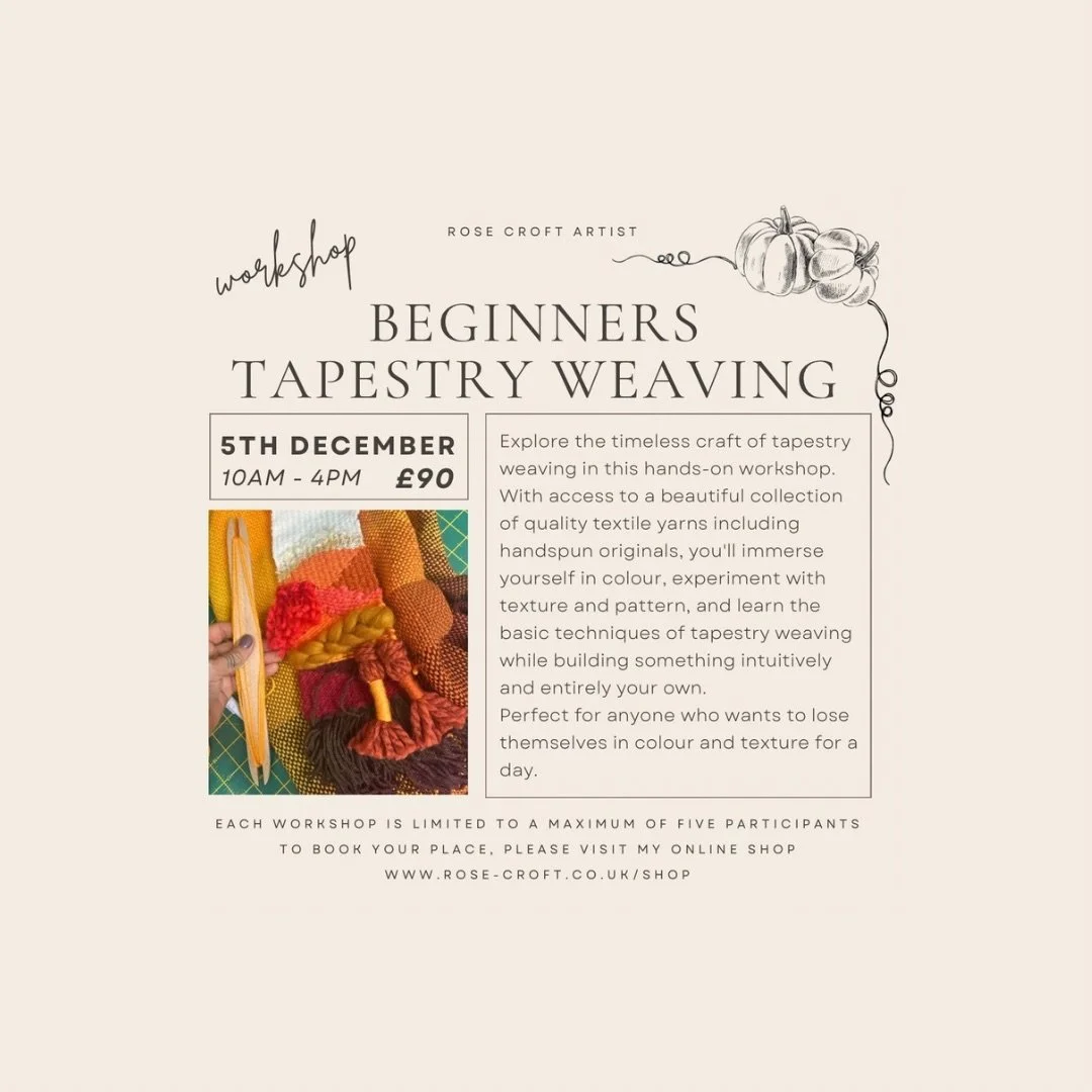 Beginners Tapestry Weaving - for the joy of colour