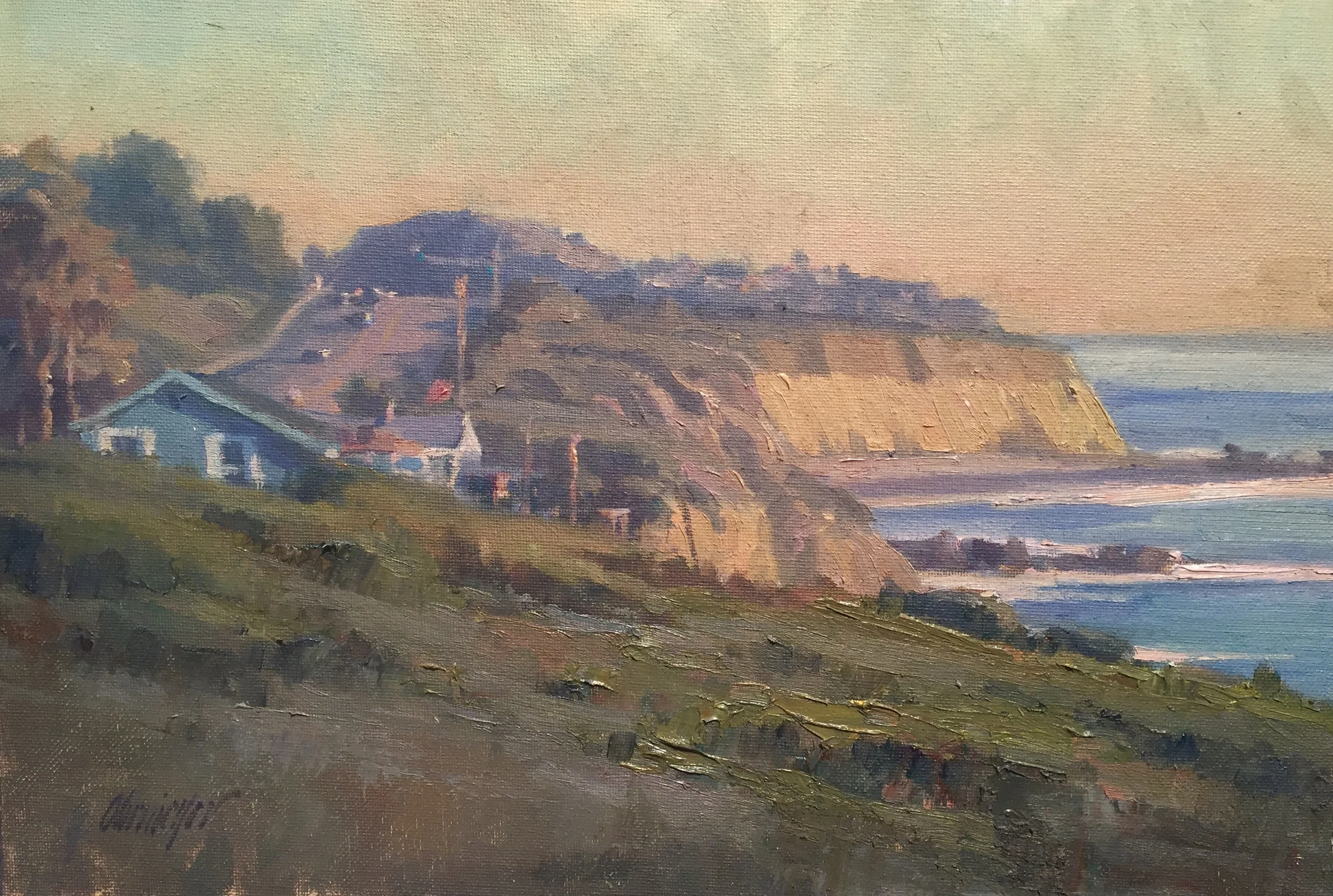 The Golden Coast 9.5"x 14"