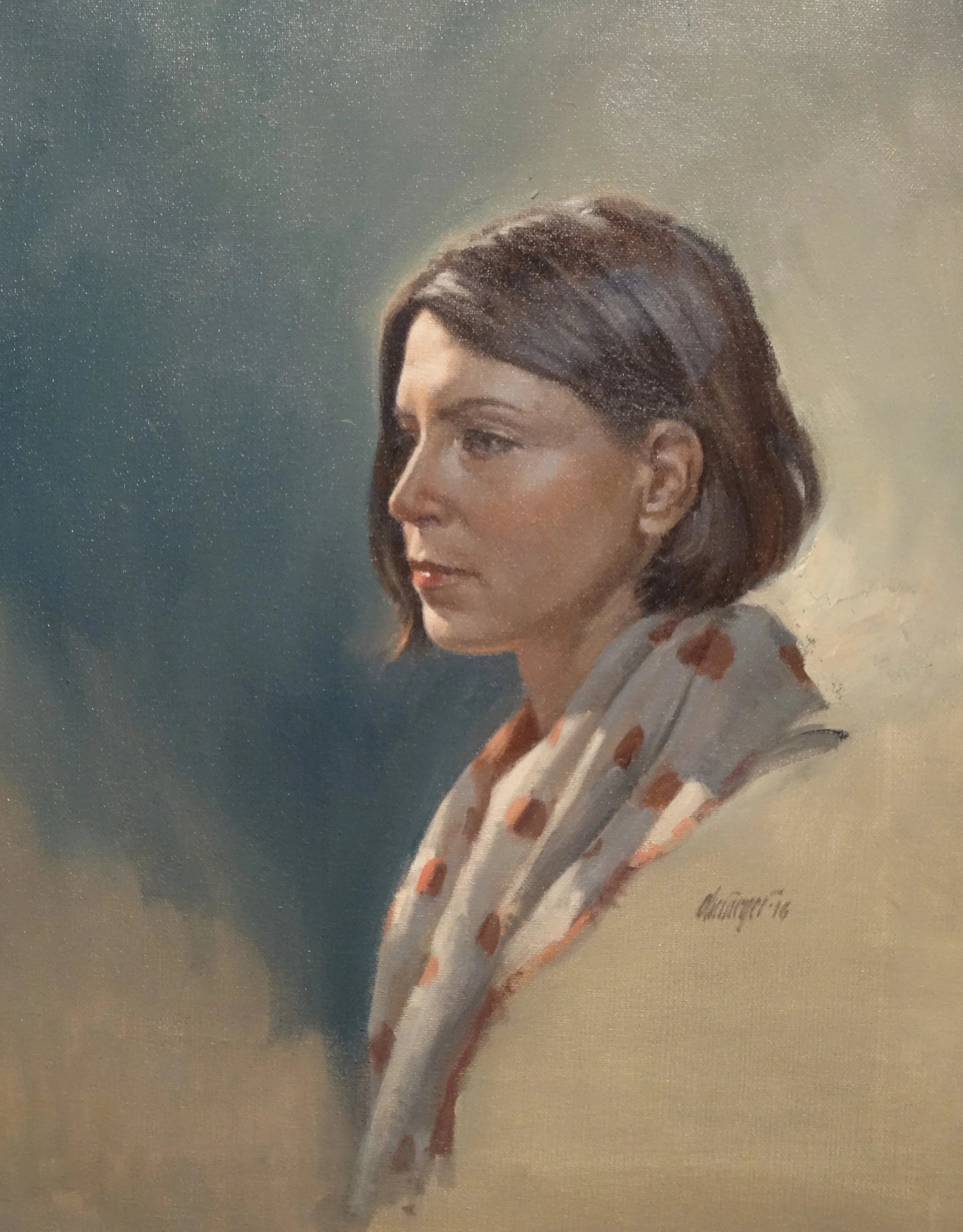 Lauren - 18”x 14”