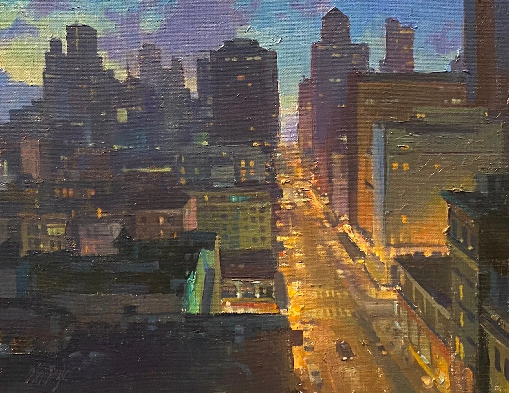 Nob Hill - 11”x 14” (available through American Legacy Fine Art)