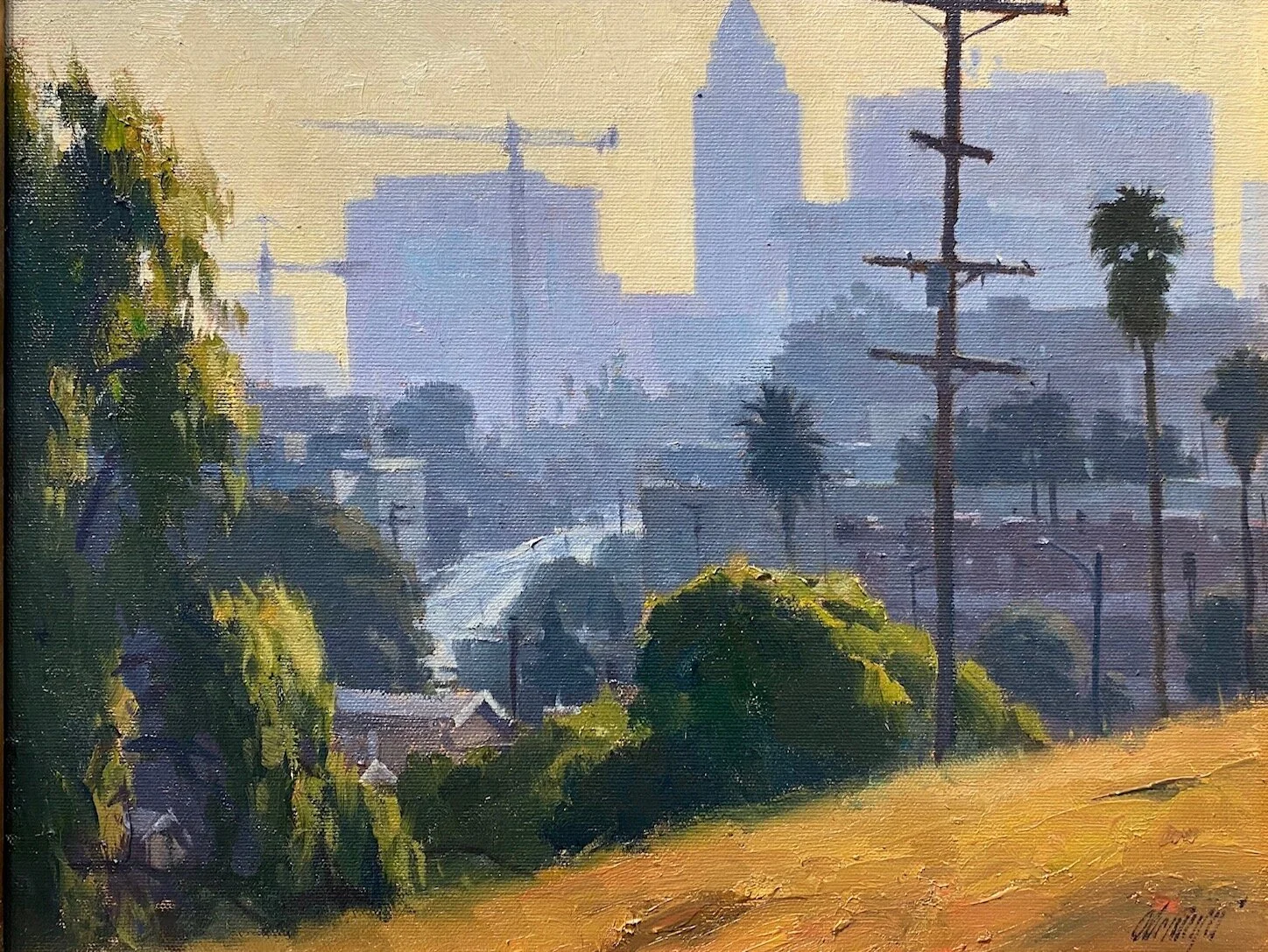 Downtown Lookout - 11”x 14” (available through American Legacy Fine Art)