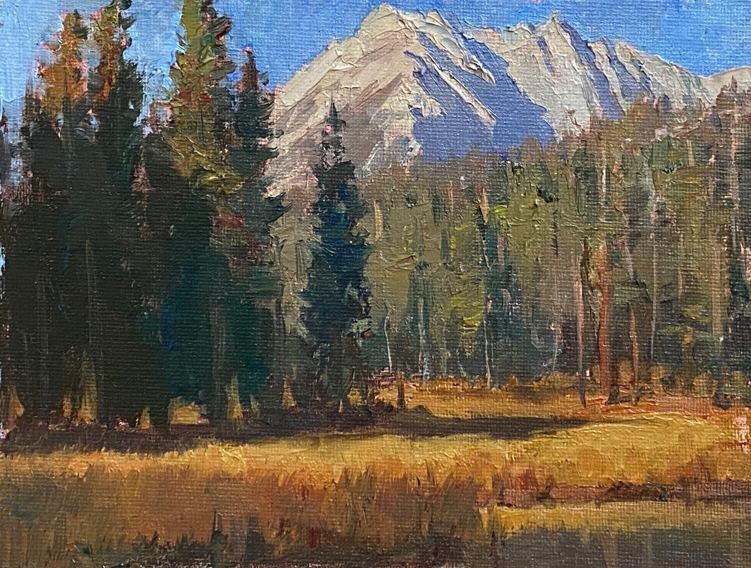 Morning in the Sierras - 6”x 8”