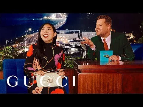 Awkwafina and James Corden on The Beloved Show