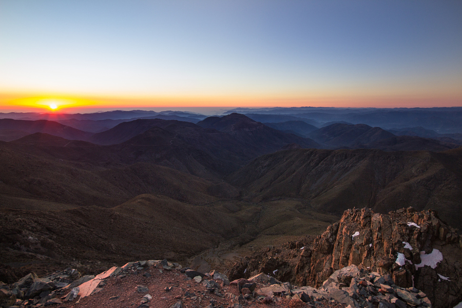 SOAR Platform at Sunset