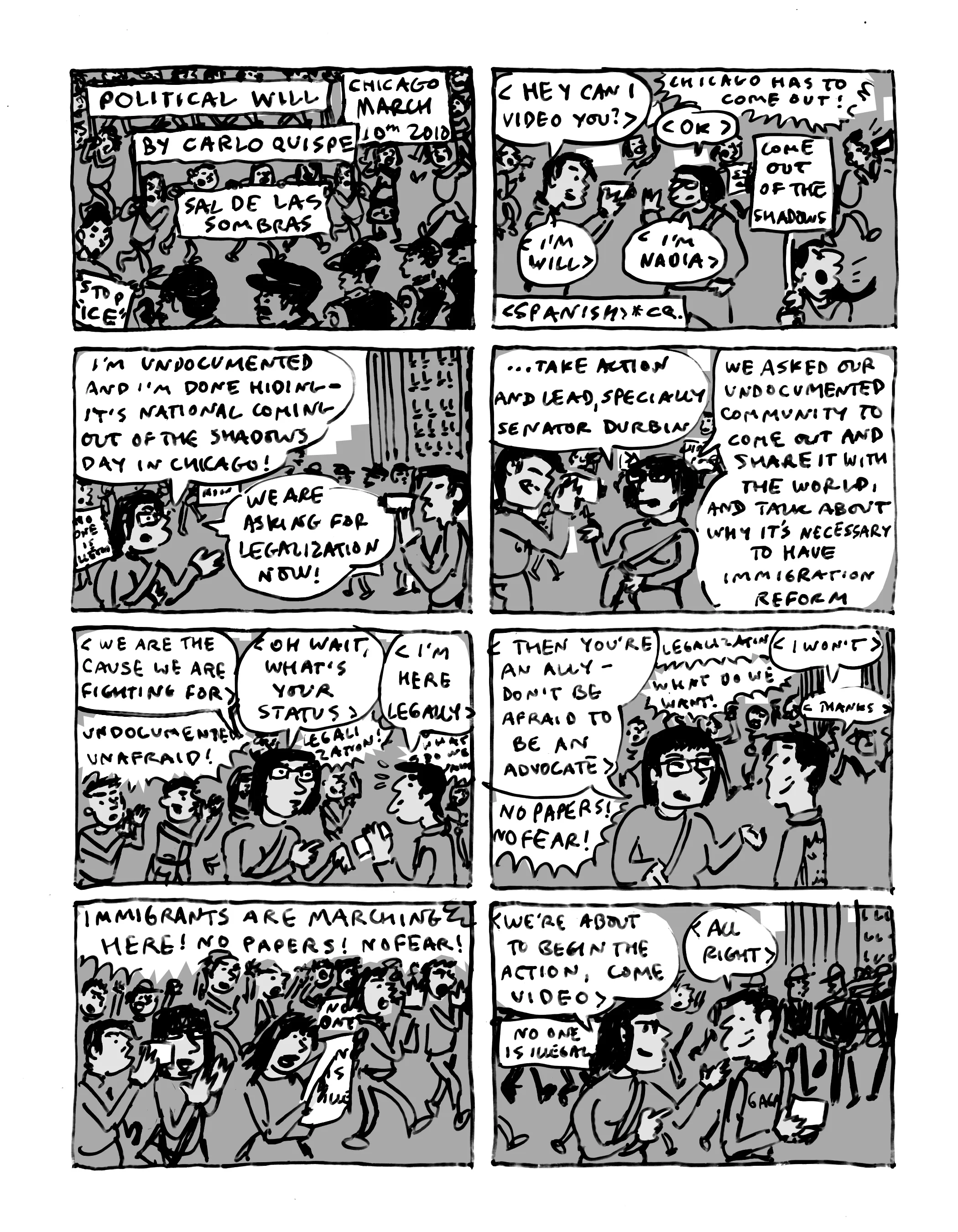 Political Will in WW3 Illustrated #46 YOUTH & CLIMATE CHANGE