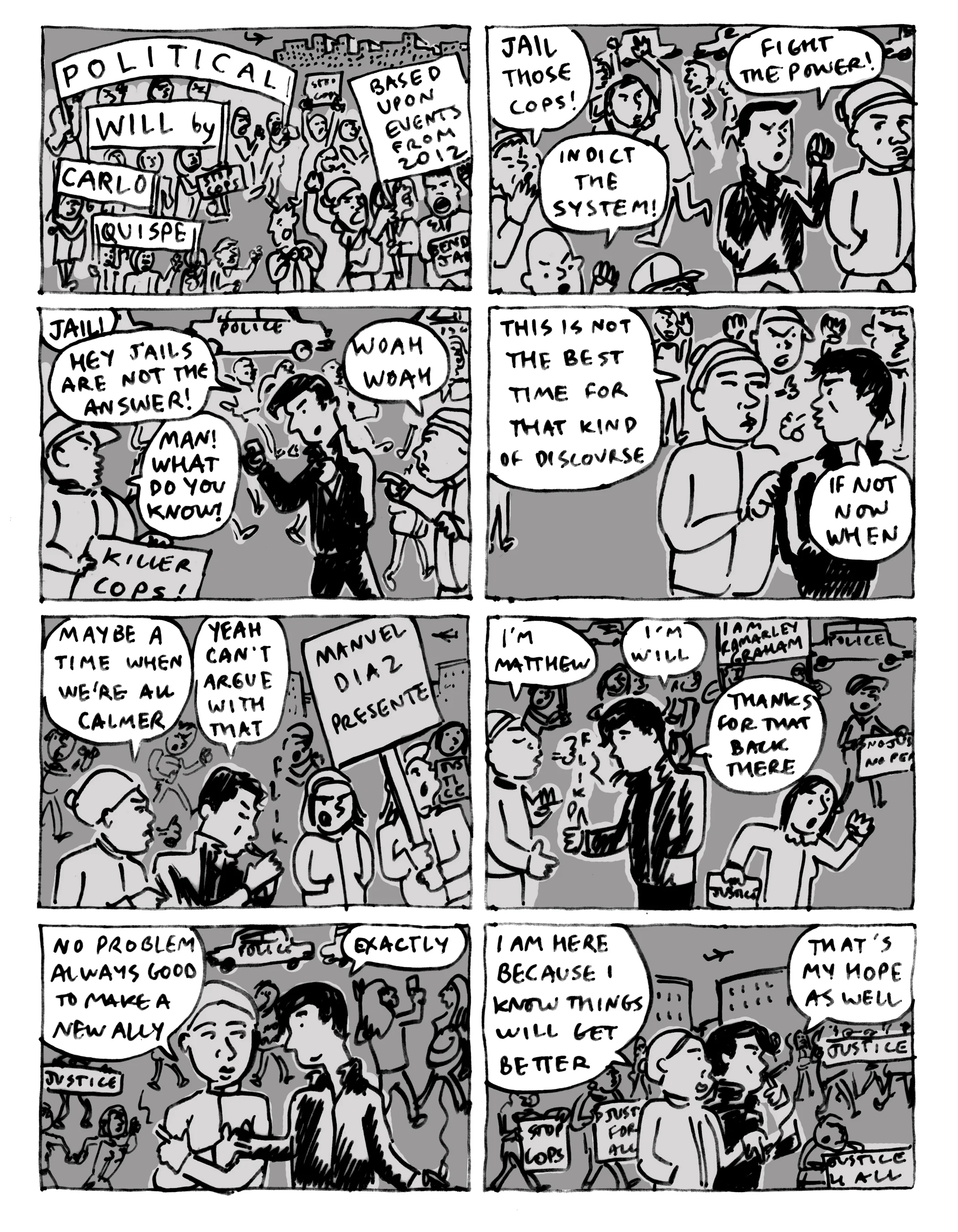 Political Will in WW3 Illustrated #46 YOUTH & CLIMATE CHANGE