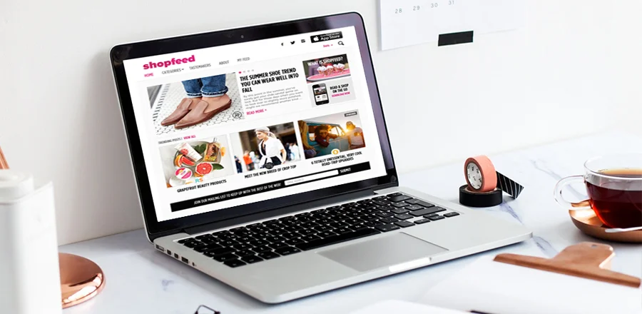 Shopfeed Web App