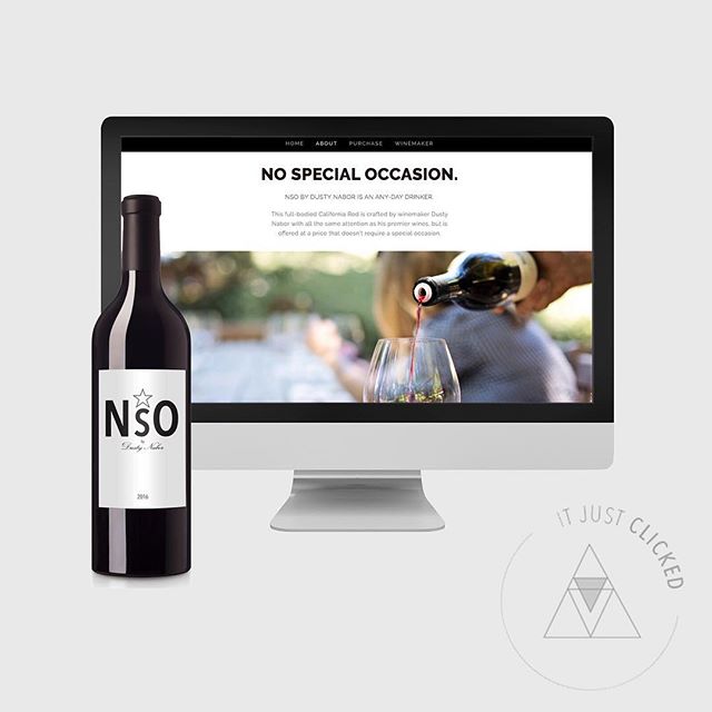 Stoked to announce launch of NSO Wines and with it, the gift of no longer spending excessive time standing in the grocery aisles trying to decipher one affordable wine from another. Passionate winemaker, Dusty Nabor, released his &ldquo;No Special Oc