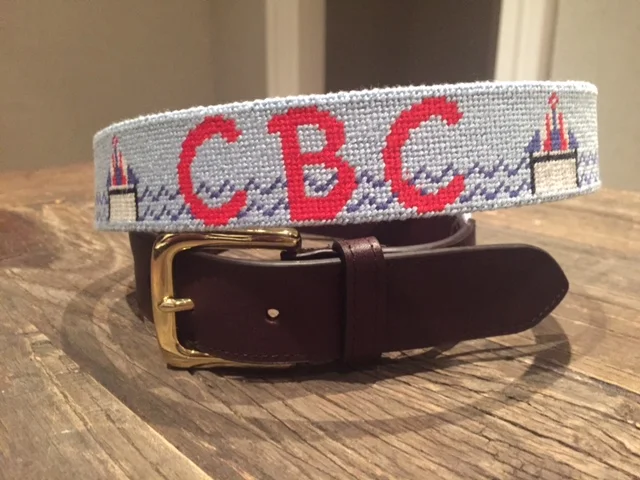 Custom Hand-Stitched Needlepoint Belt - Made-to-Order  display picture 3