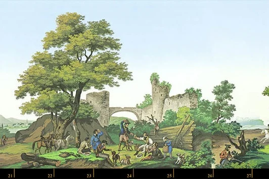 Historic Wallpaper at The Fells - Presentation