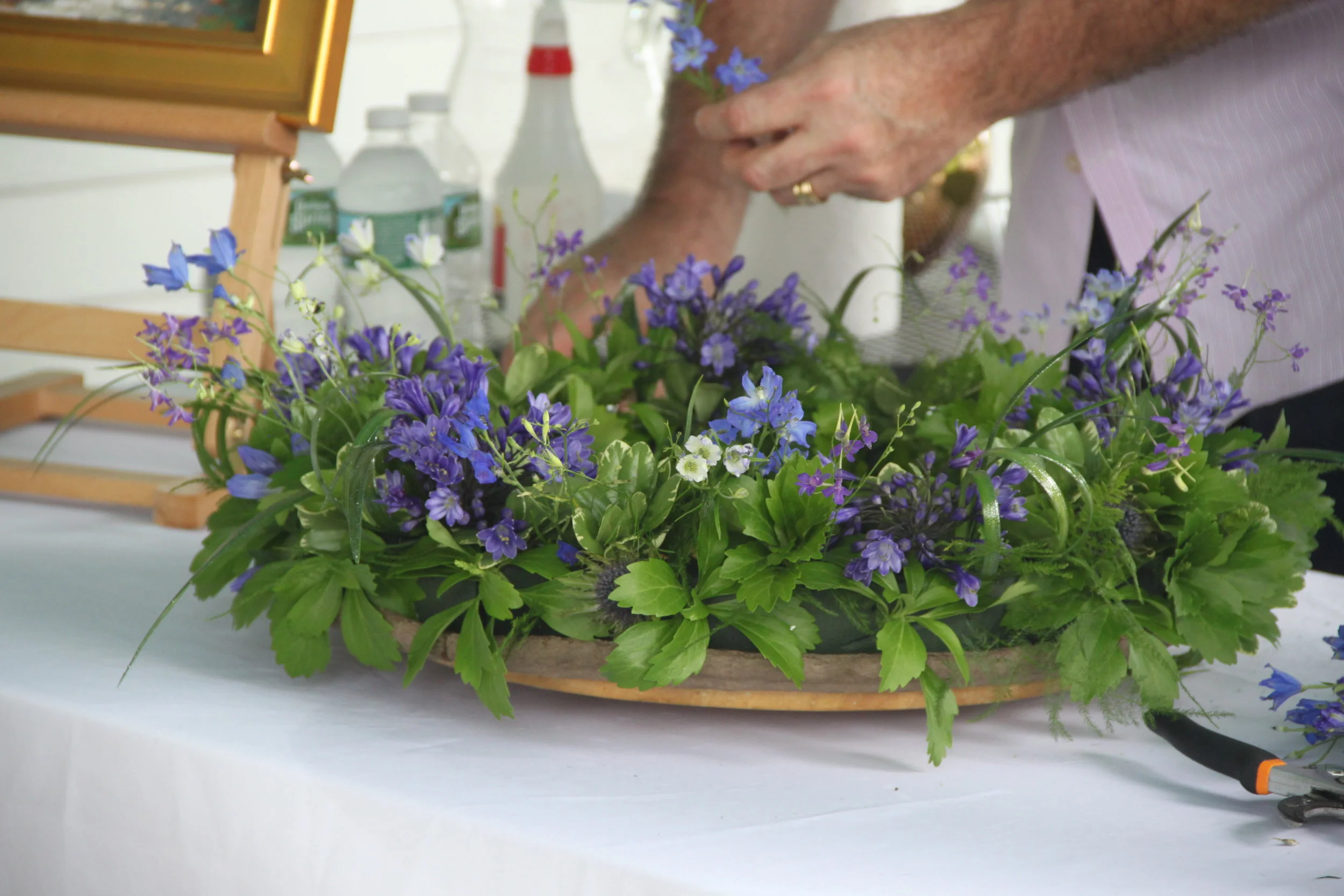 Robert Jensen- Floral Design Presentation on the Veranda